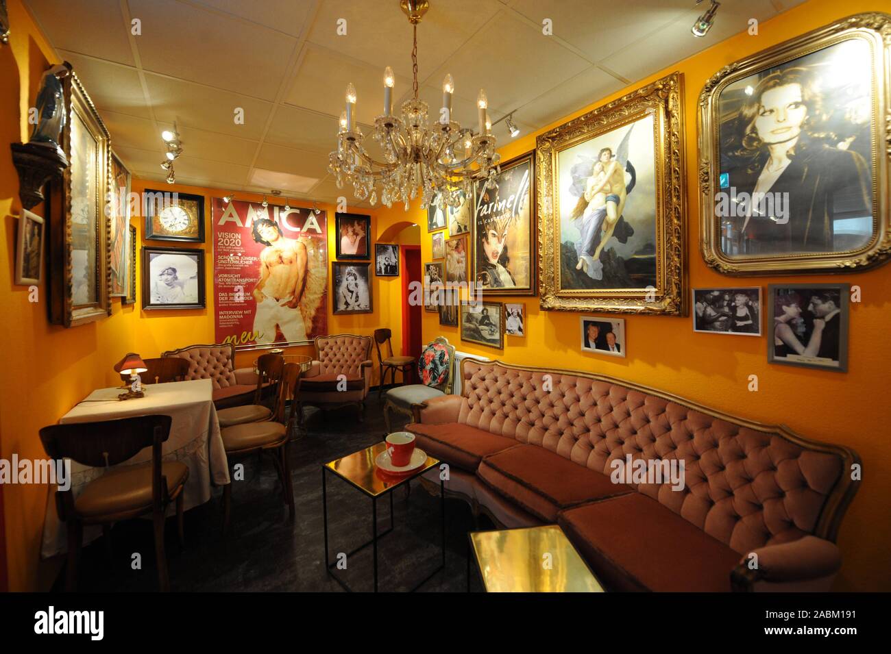 The restaurant "Cafe Marimba" by Kay Wörsching in the