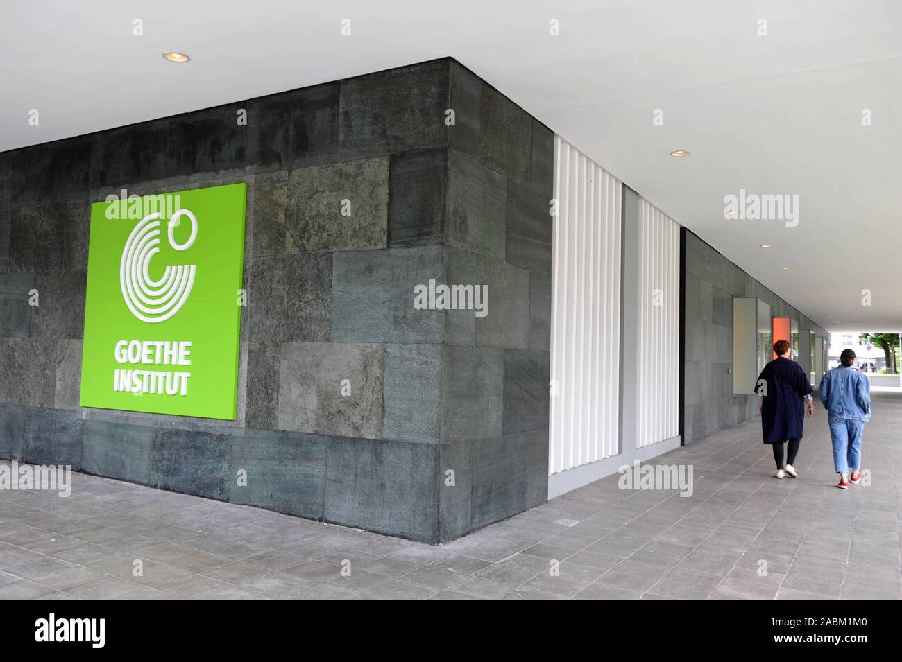The new headquarters of the Goethe-Institut at the Oskar-von Miller Ring in Munich. [automated translation] Stock Photo