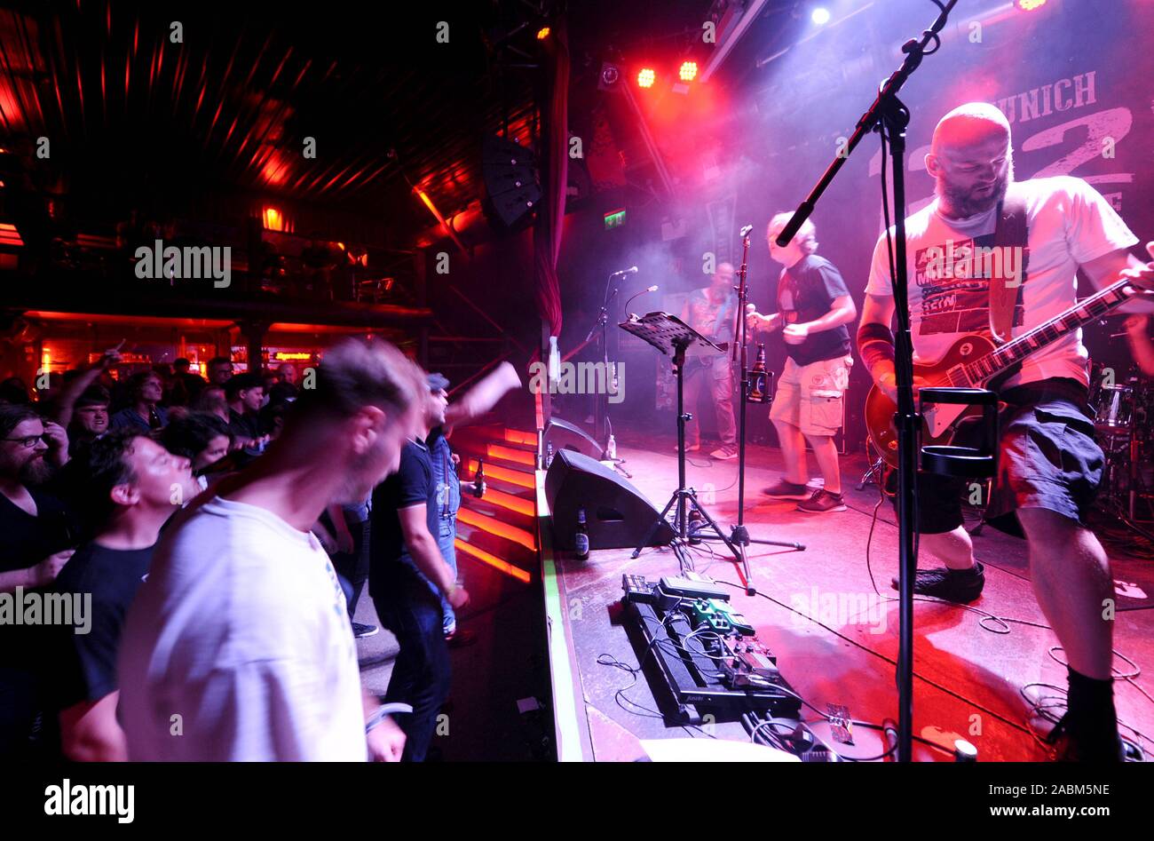 The band hiesenberghs during the free and easy festival at the event