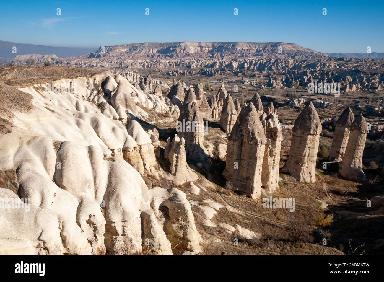 Goreme National Park in Cappadocia, Turkey Stock Photo