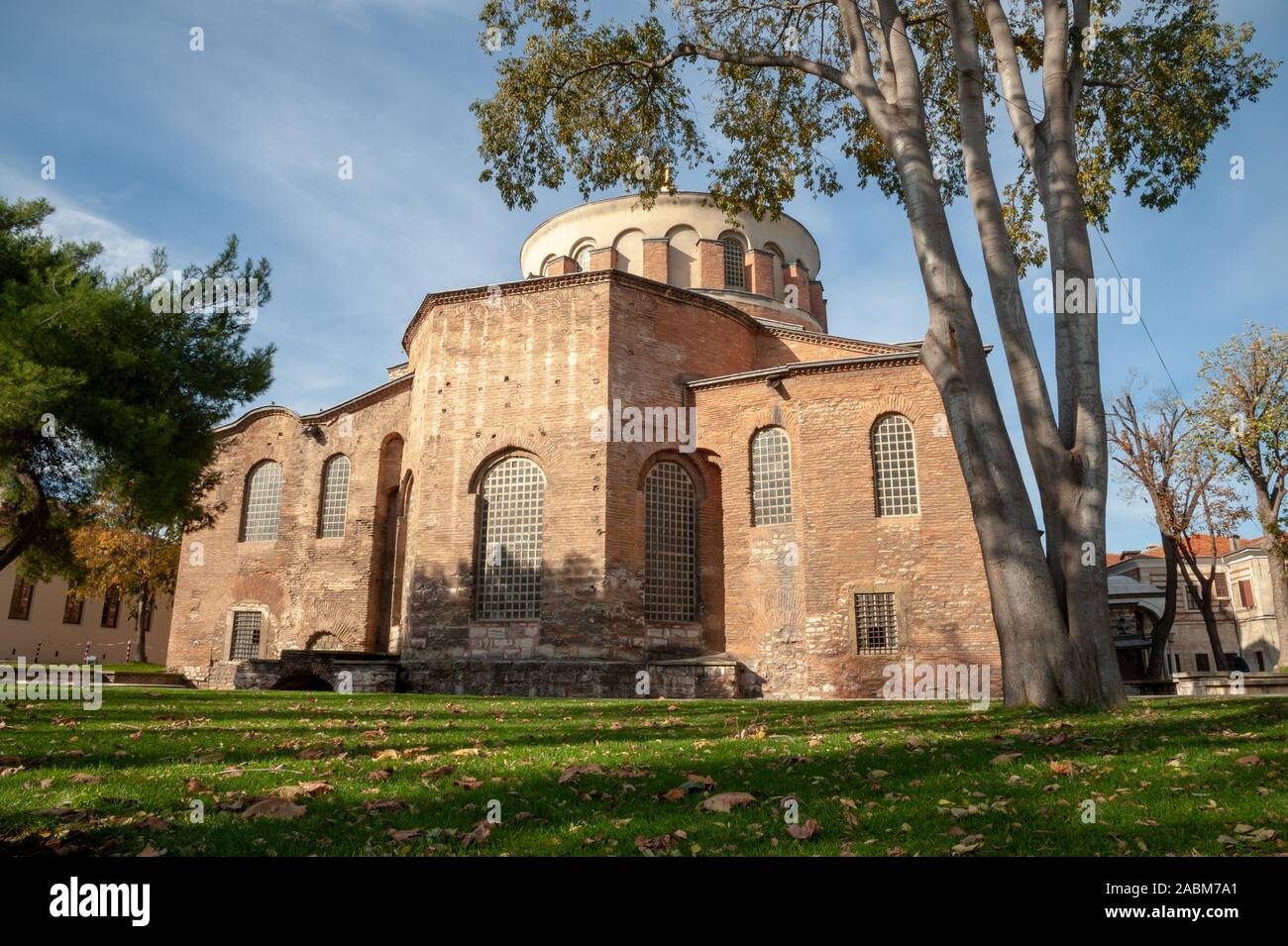 Former Eastern Orthodox church in Topkapi palace complex, Istanbul, Turkey Stock Photo