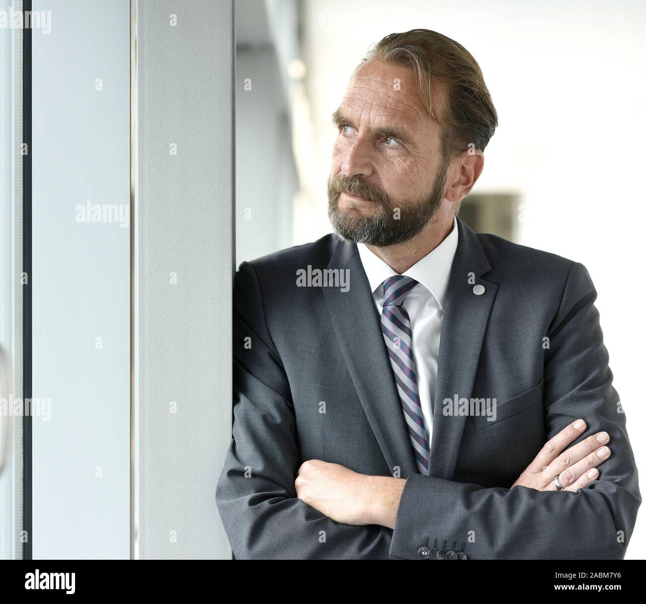 Director of Criminal Investigation Mario Huber, Head of the Cybercrime Department at the Bavarian State Criminal Police Office. [automated translation] Stock Photo