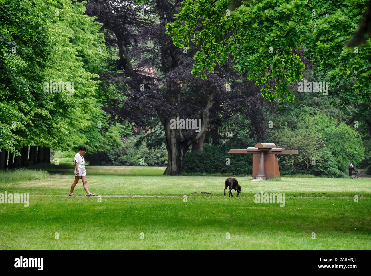 Französischer Garten, Celle, Niedersachsen, Deutschland Stock Photo