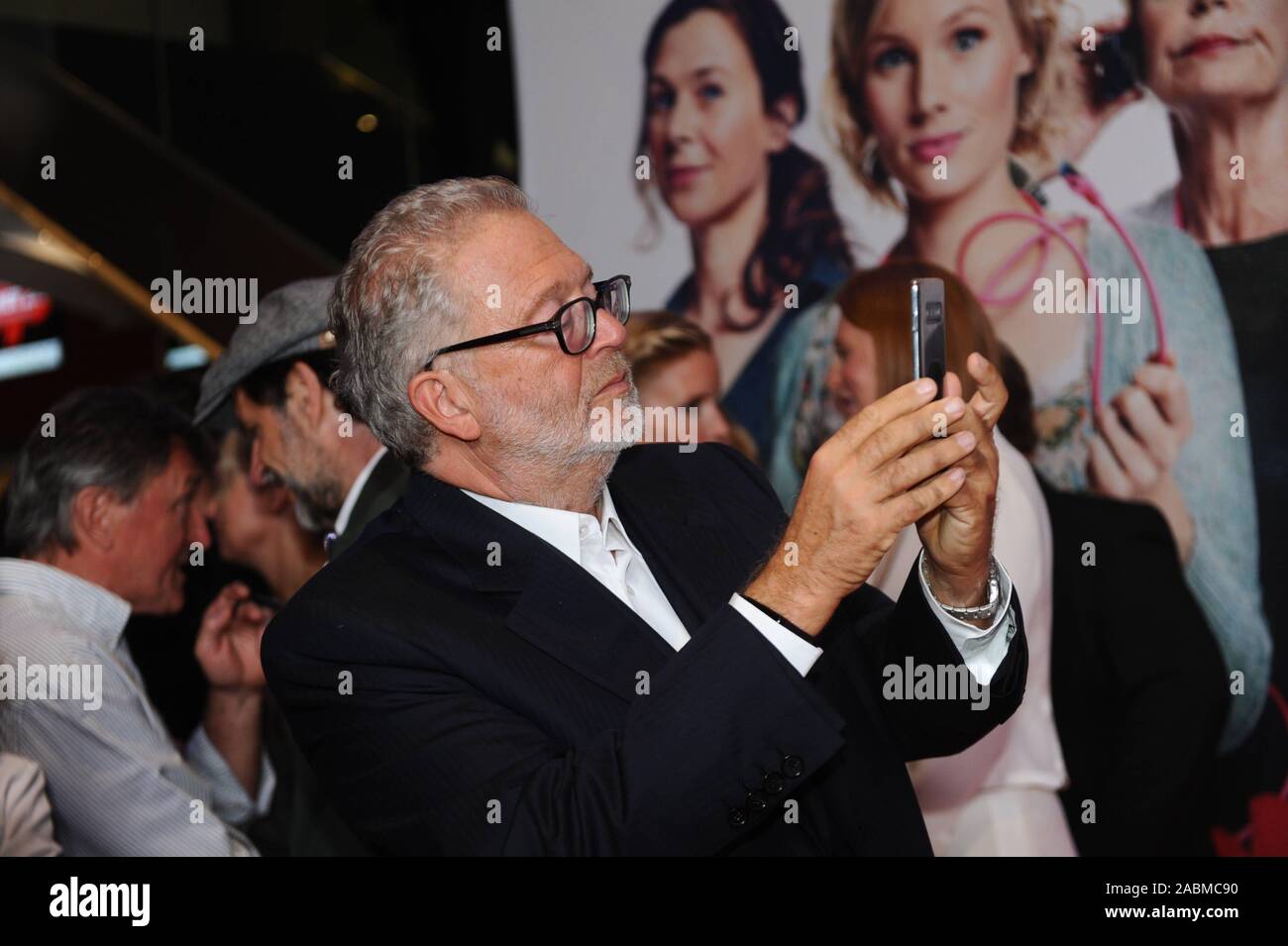 Constantin Film CEO Martin Moszkowicz at the premiere of the Bavarian comedy 'Eine ganz heiße Nummer 2.0' at the Mathäser Filmpalast. [automated translation] Stock Photo
