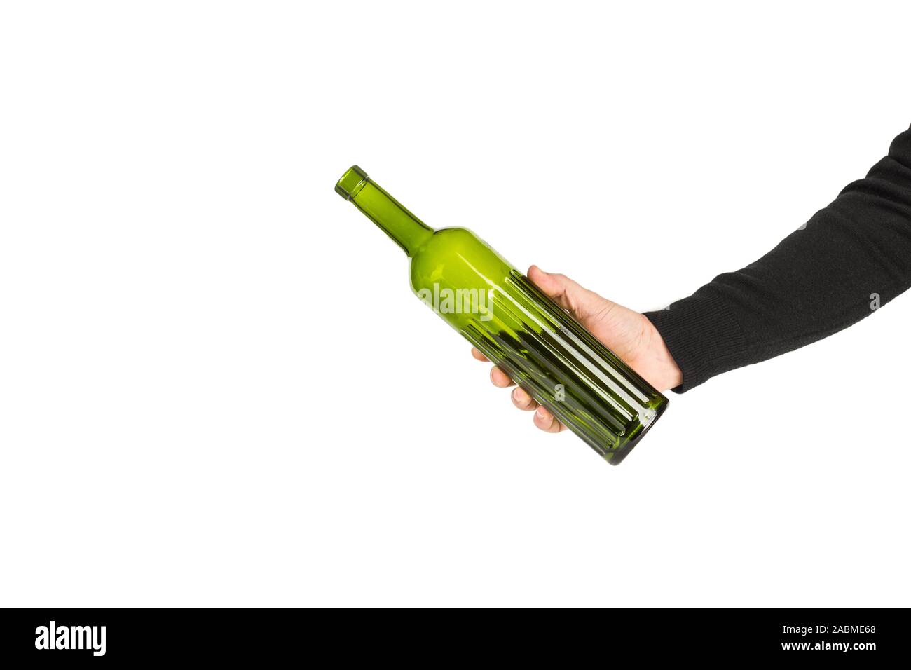 Hand holding bottle by neck hi-res stock photography and images - Alamy