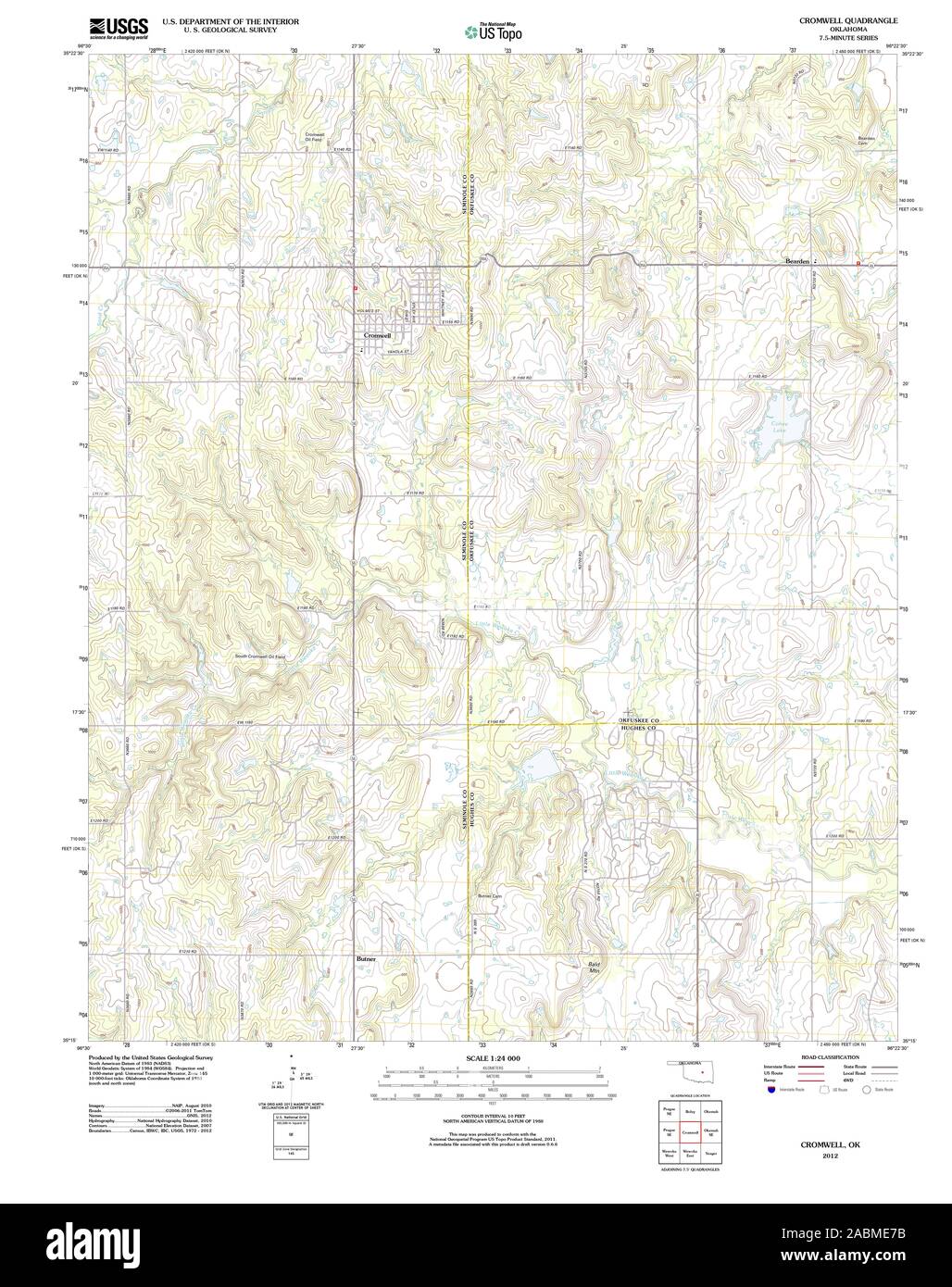 Map of cromwell Cut Out Stock Images & Pictures Alamy