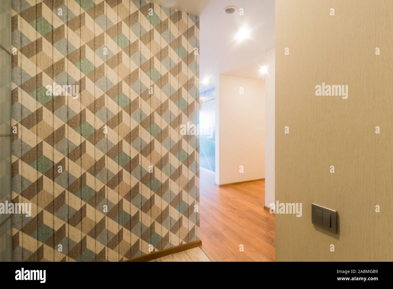Russia Moscow July 16 2019 Interior Room Apartment Standard