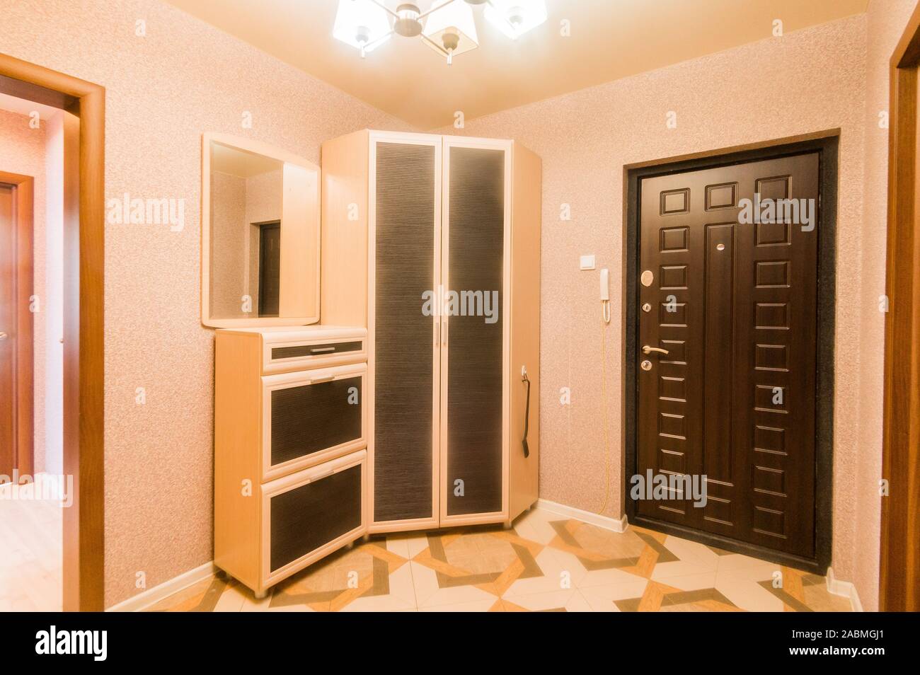 Russia Moscow July 16 2019 Interior Room Apartment Standard