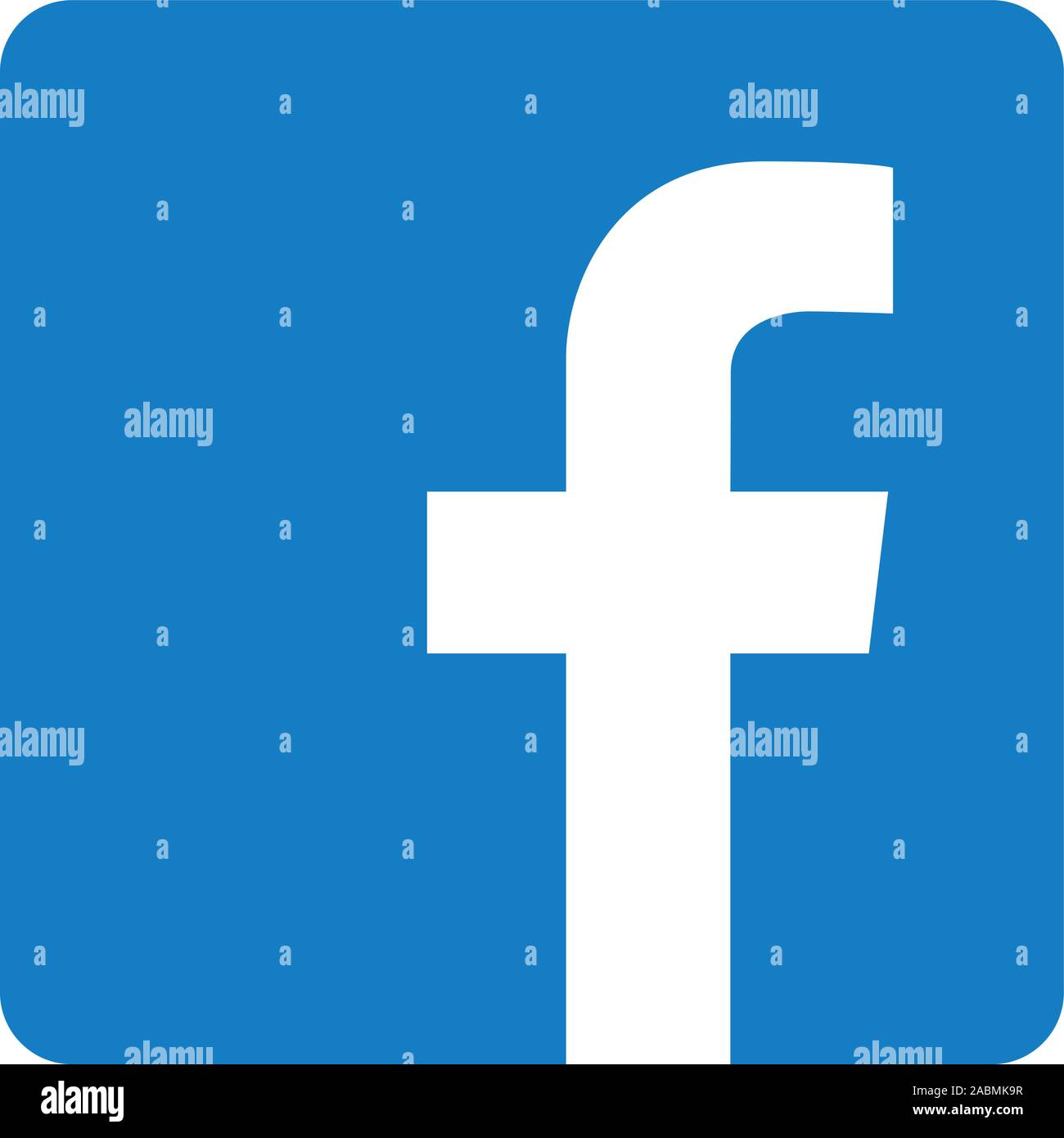 Kiev, Ukraine - November 28, 2019 Facebook logo vector illustration. Facebook is one of the largest online social networks in the world. Stock Vector