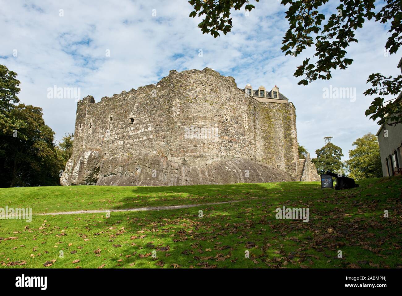 Dunstaffnage Castle. Historic Scotland. Built overlooking Firth of Lorn