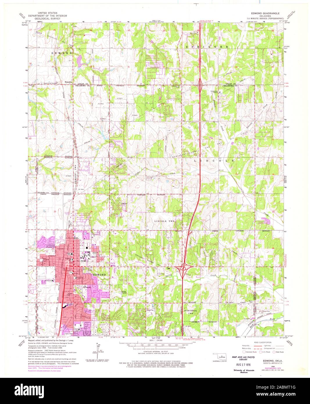 Map Of Edmond Ok Subdivisions