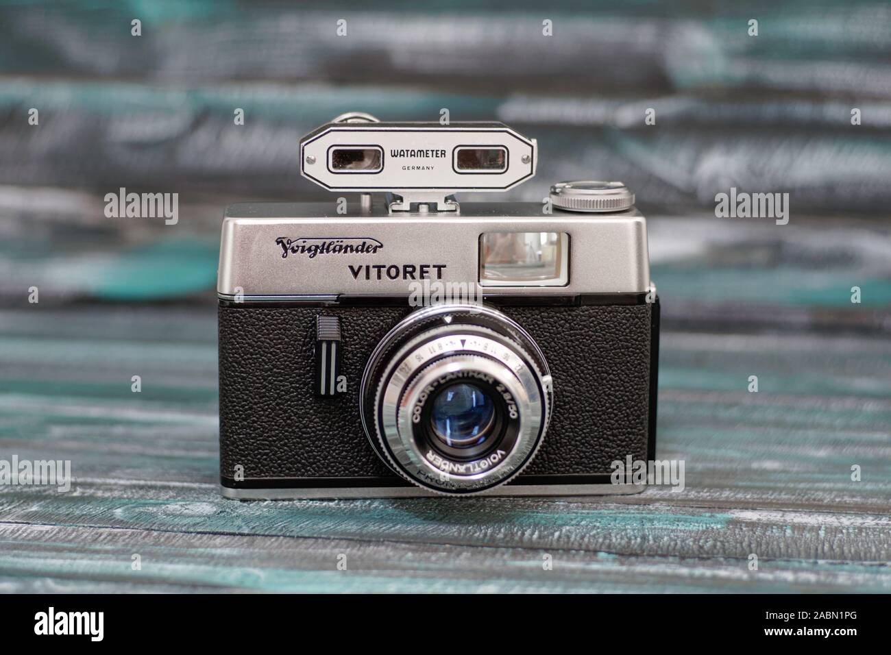 Voigtländer Vitoret 35mm film viewfinder camera Stock Photo