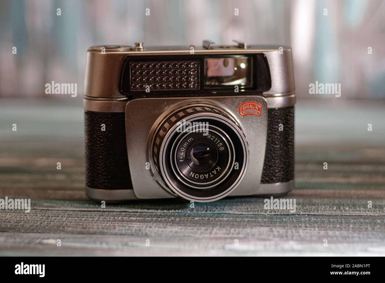 Braun Paxette Electromatic 1 film camera Stock Photo