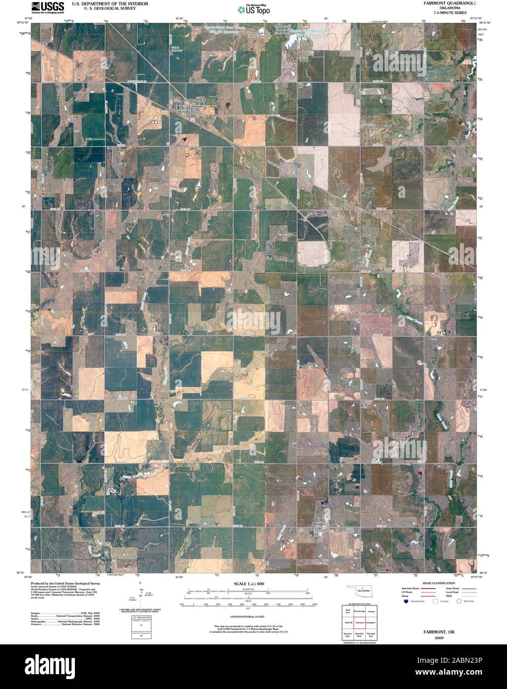 Map of fairmont hires stock photography and images Alamy