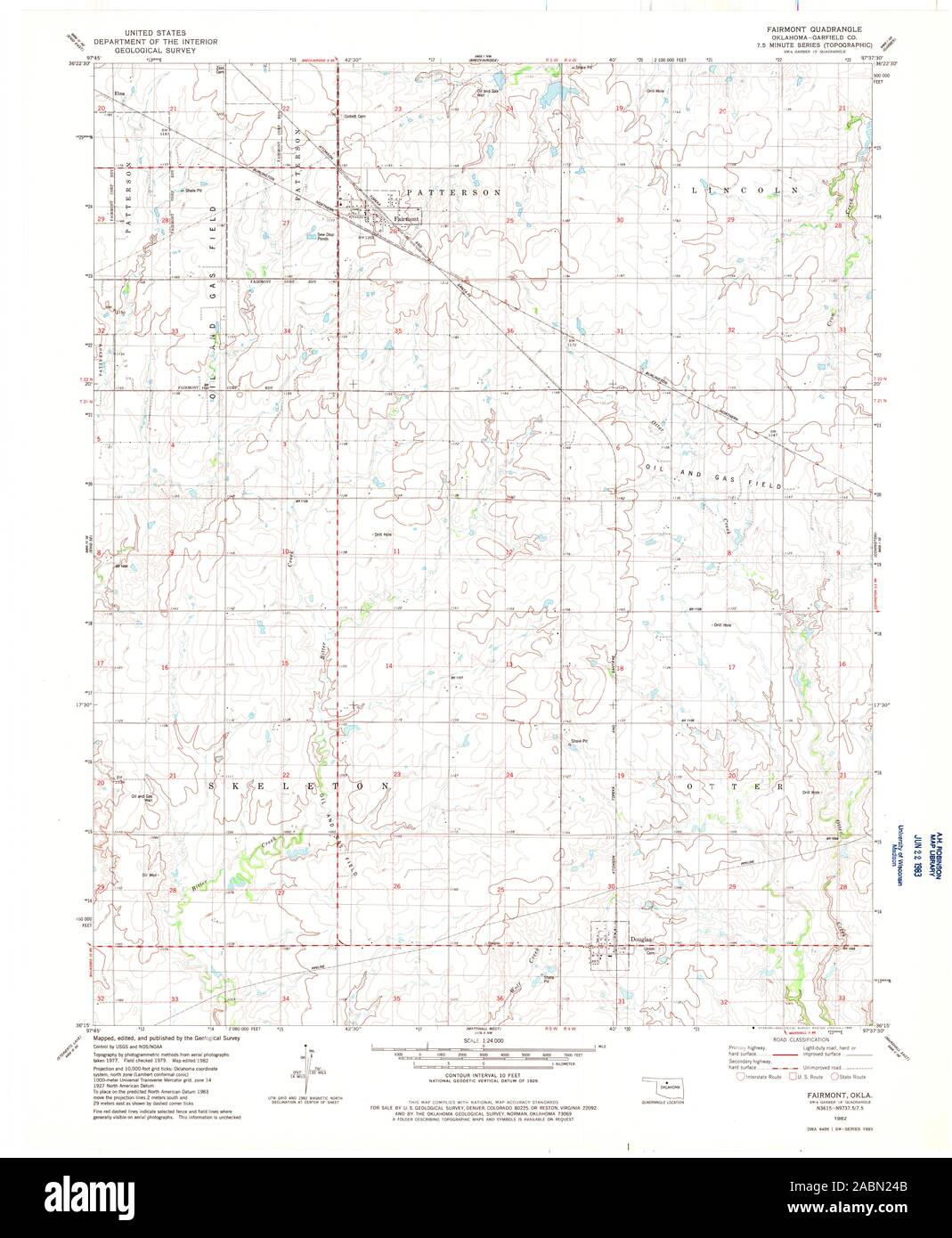 Fairmont map hires stock photography and images Alamy