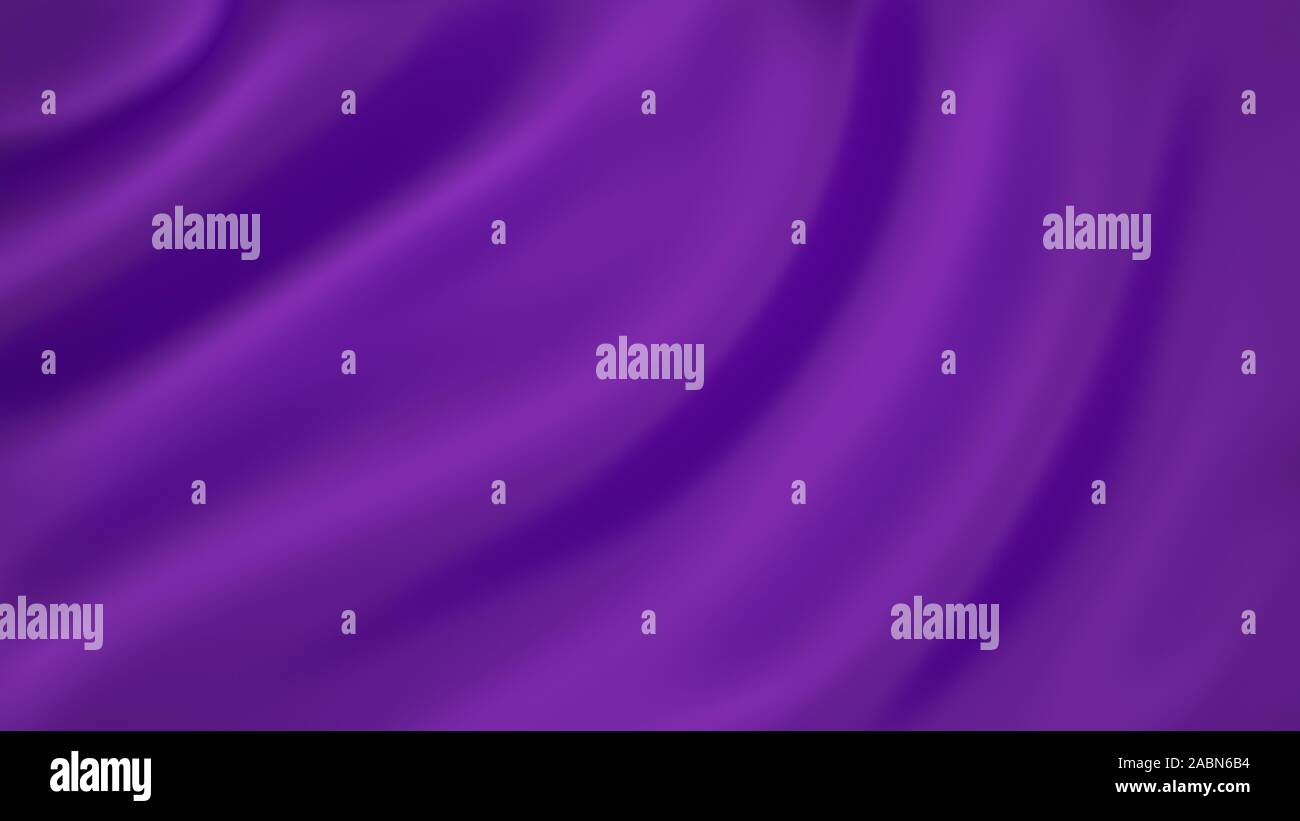 Purple Violet Lilac Drapery Fabric Flag 3d Rendering 3d