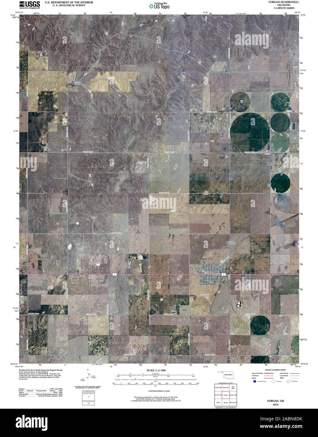 oklahoma map hires stock photography and images Alamy