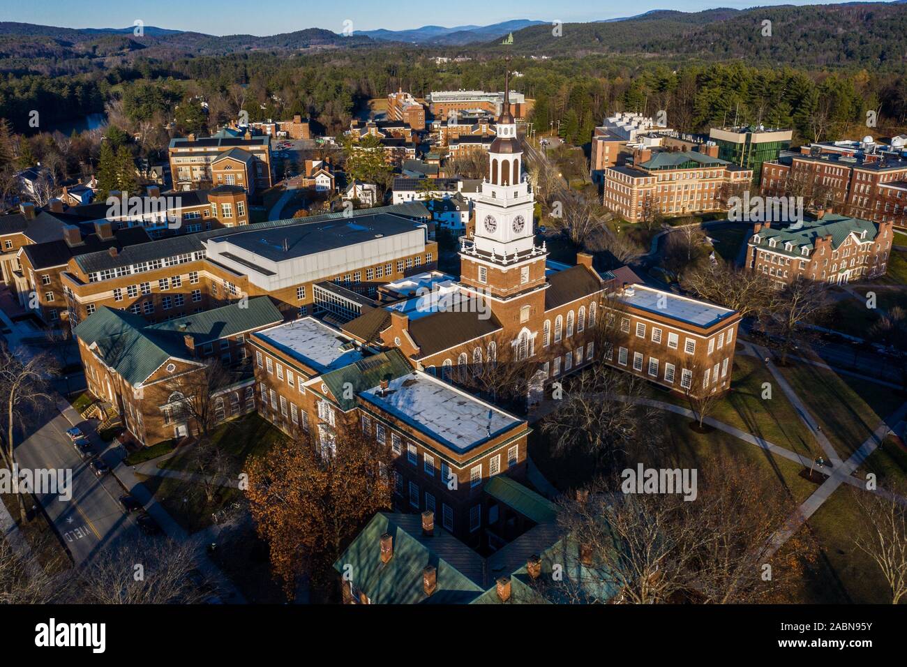 Baker-Berry Library, Dartmouth College, Hanover, NH Stock Photo