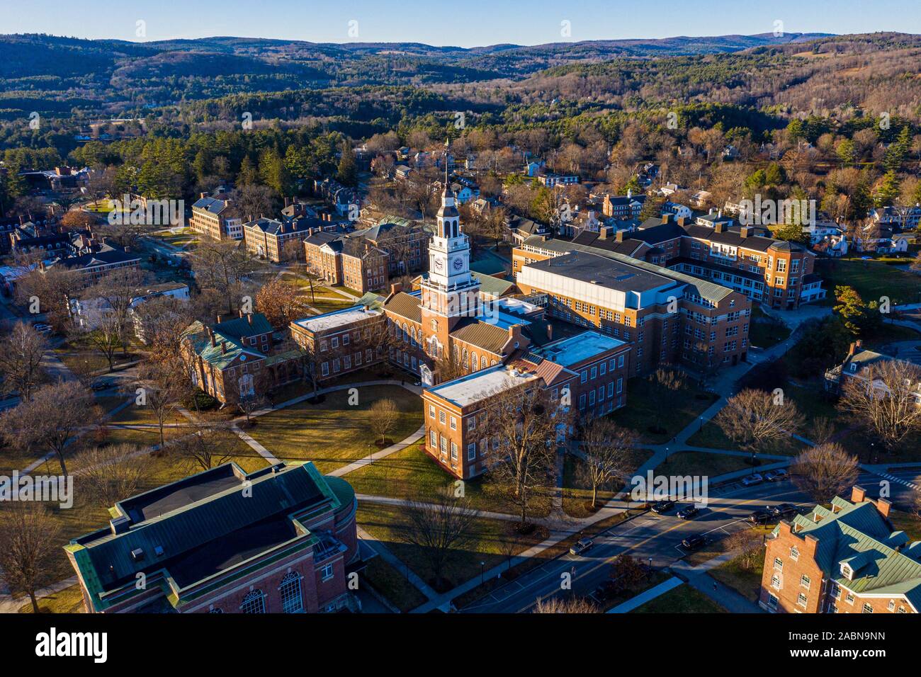 Baker-Berry Library, Dartmouth College, Hanover, NH Stock Photo