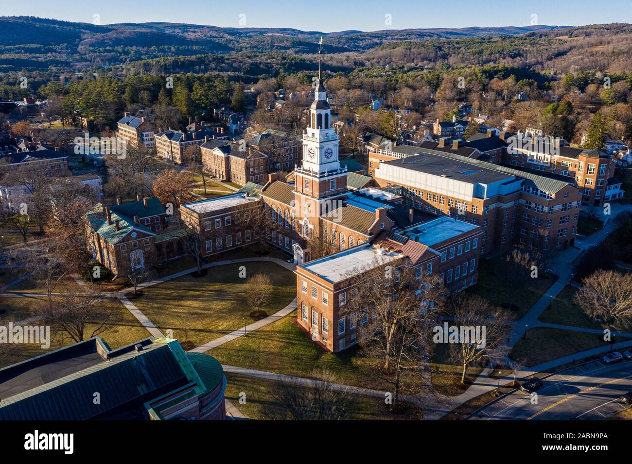 Baker-Berry Library, Dartmouth College, Hanover, NH Stock Photo