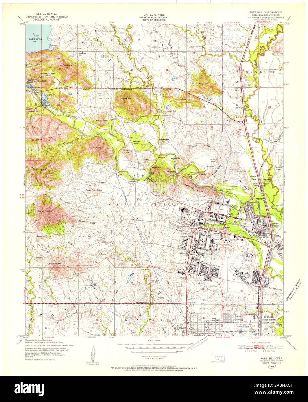 Fort sill ok hires stock photography and images Alamy