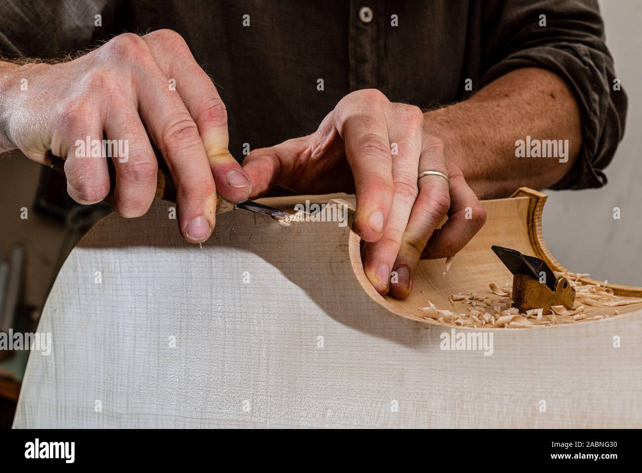 Stringed instrument maker hires stock photography and images Alamy