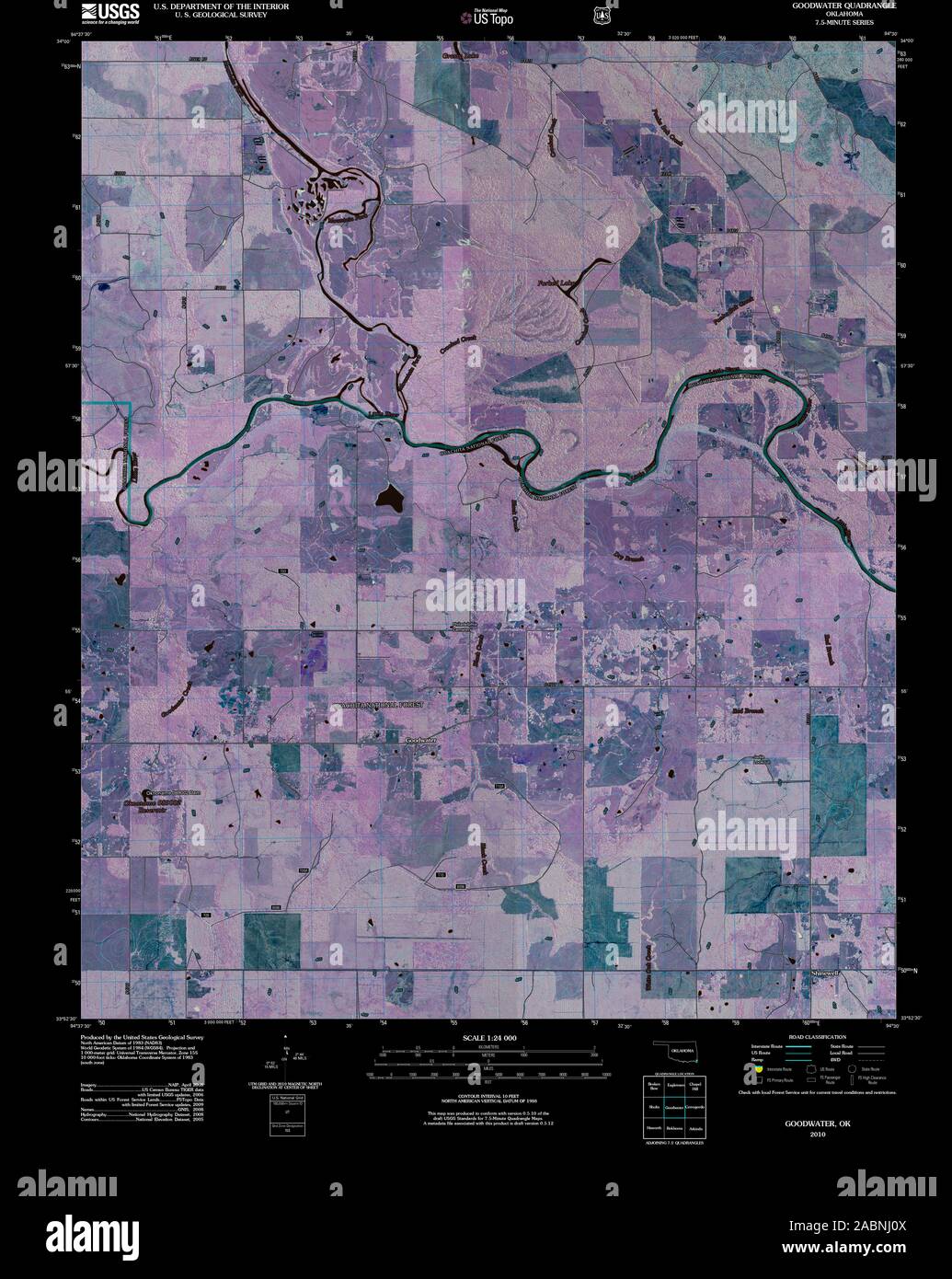 Goodwater map hires stock photography and images Alamy