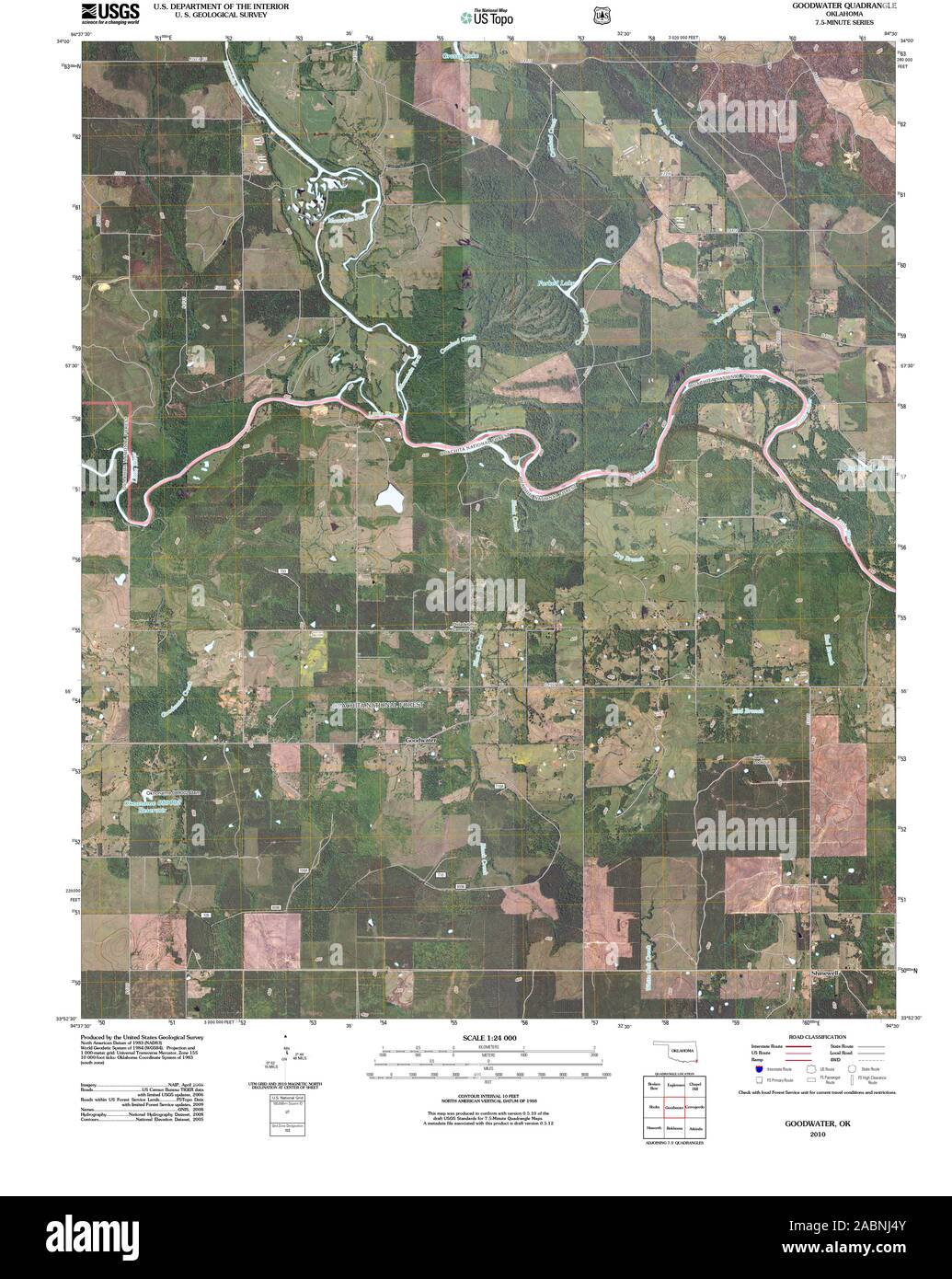 Goodwater map hires stock photography and images Alamy