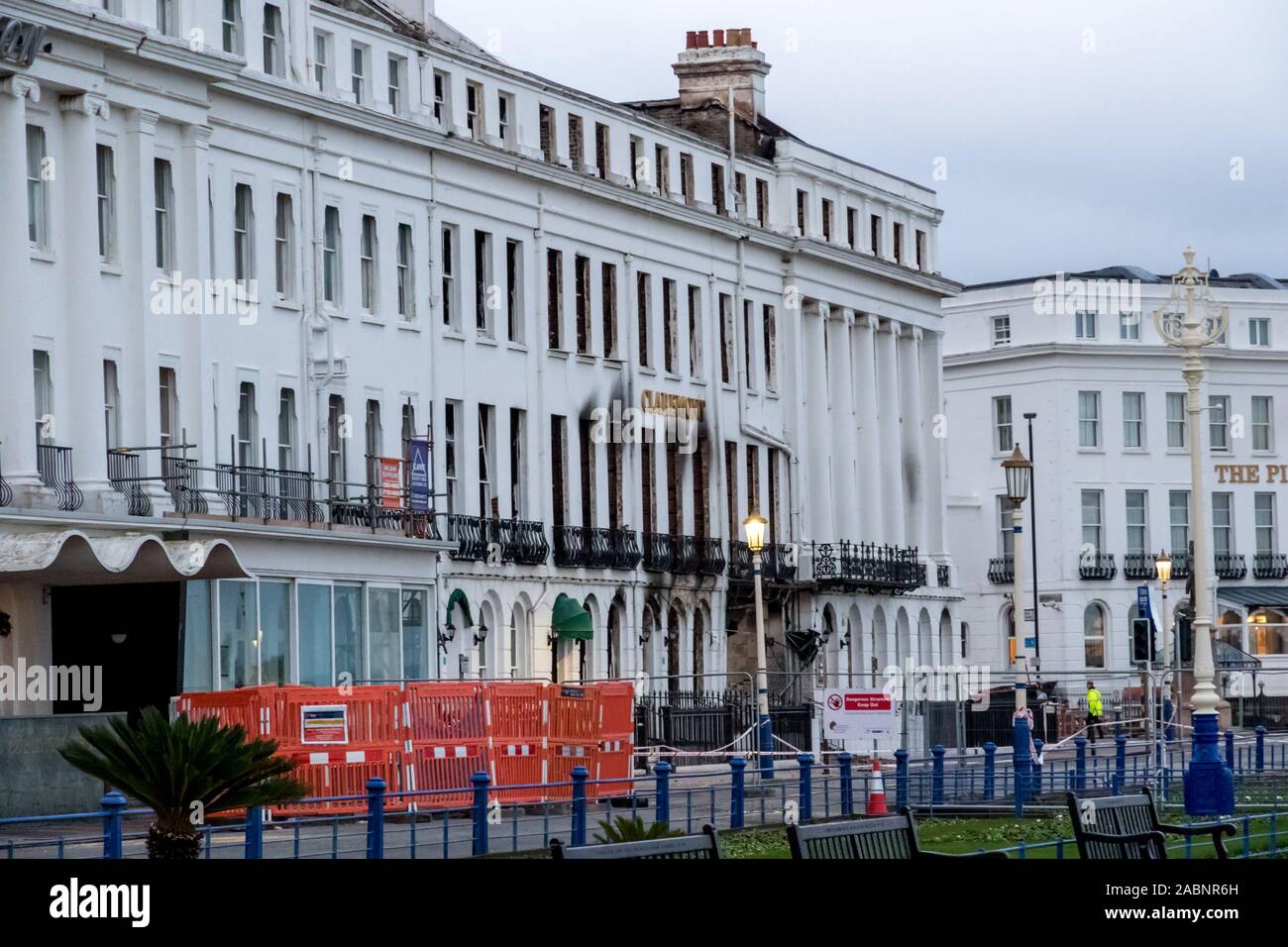 Eastbourne, UK. 28th Nov, 2019. Following consultation with structural