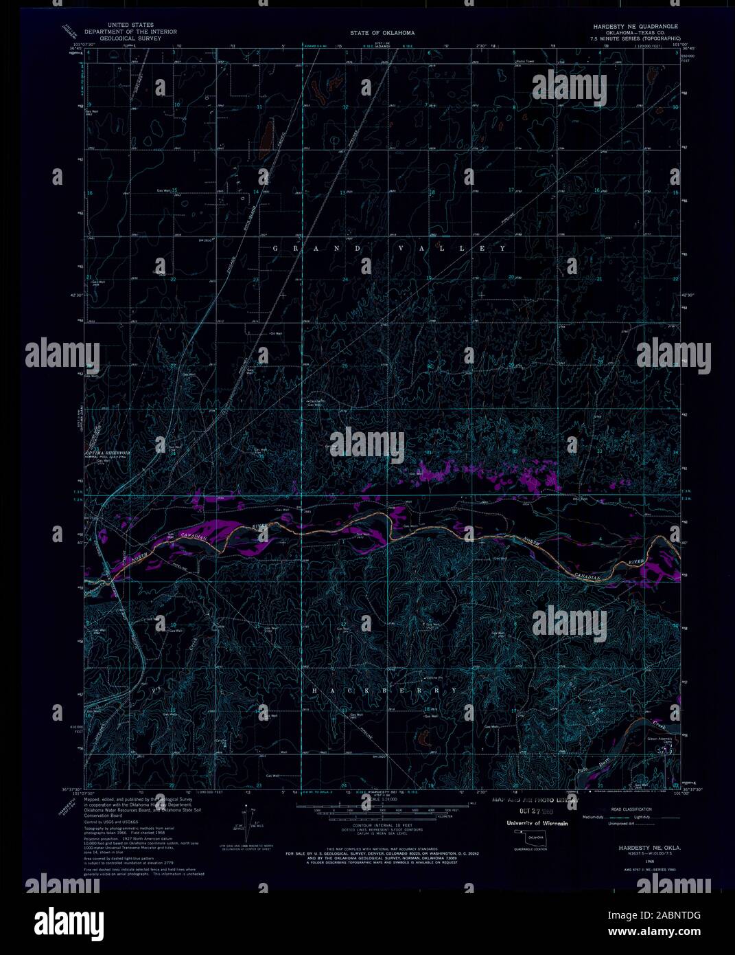 Map of hardesty hires stock photography and images Alamy