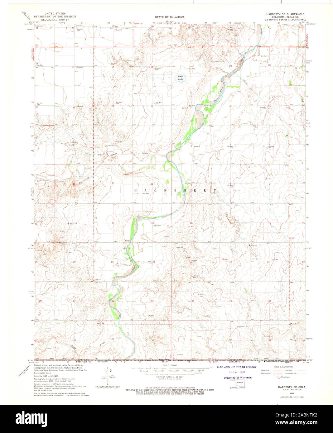 Map of hardesty hires stock photography and images Alamy