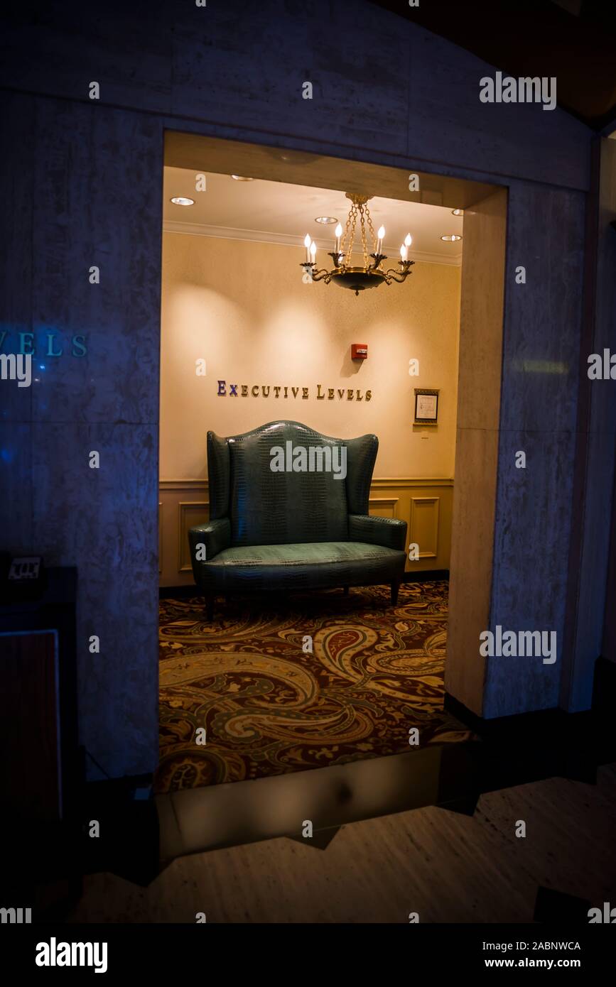 Executive levels, Palmer House A Hilton Hotel, a historic hotel in