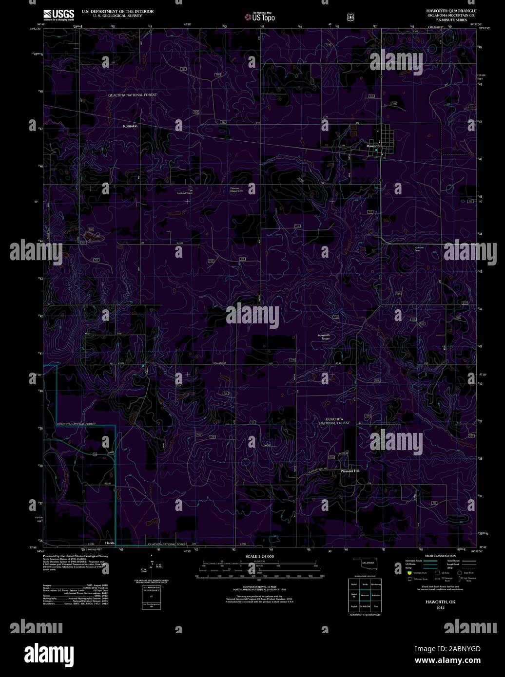 Map of haworth hires stock photography and images Alamy