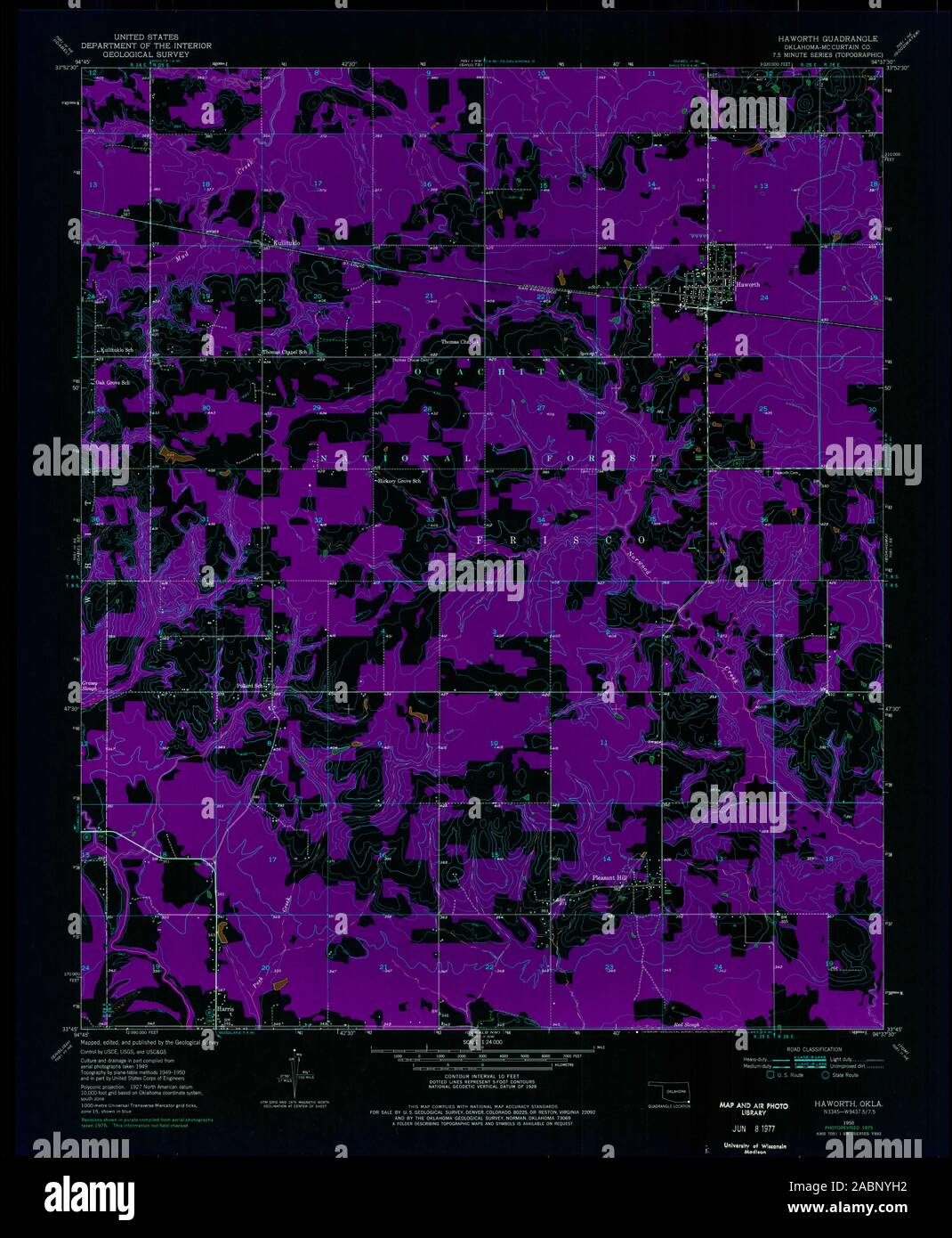 Map of haworth hires stock photography and images Alamy