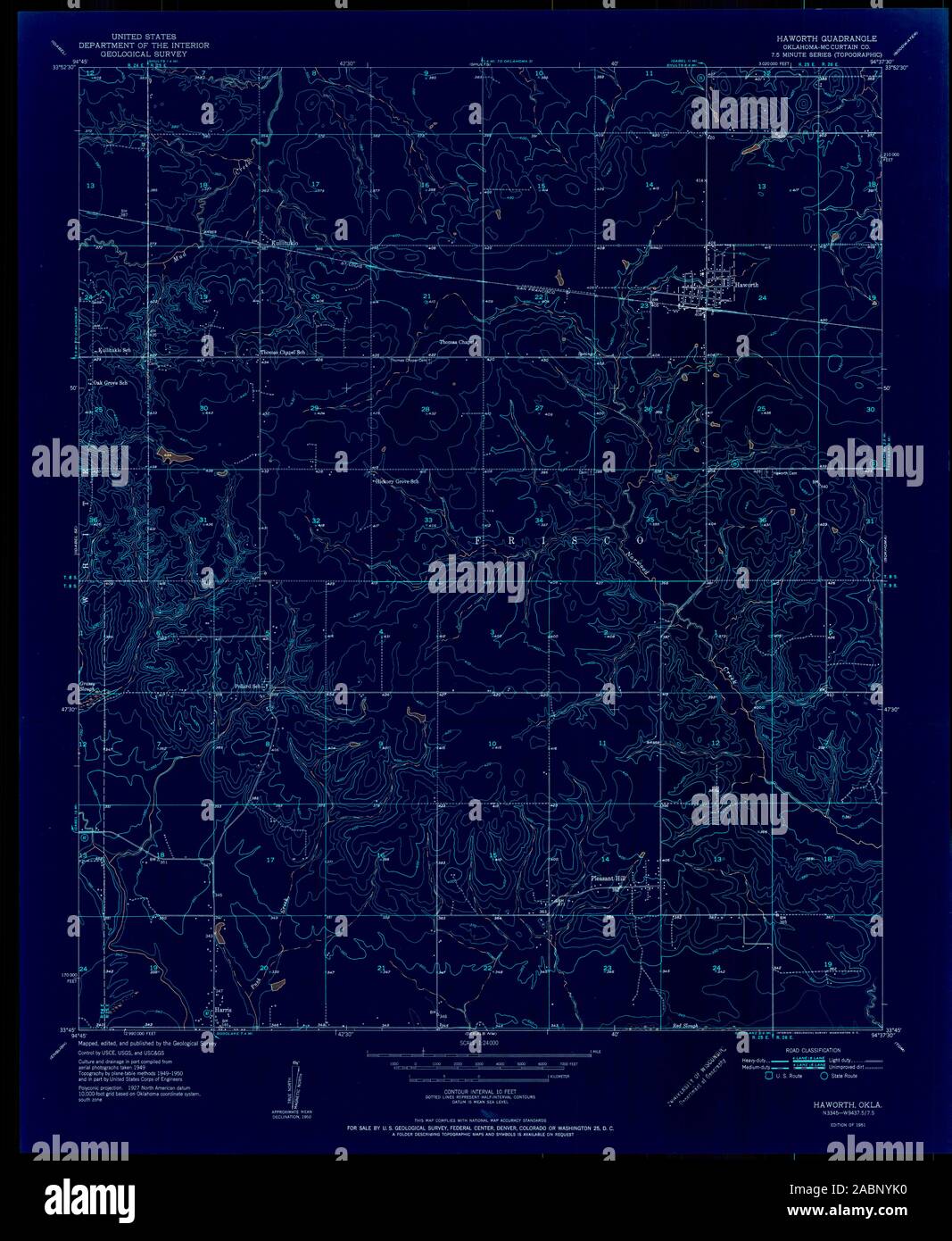 Map of haworth hires stock photography and images Alamy