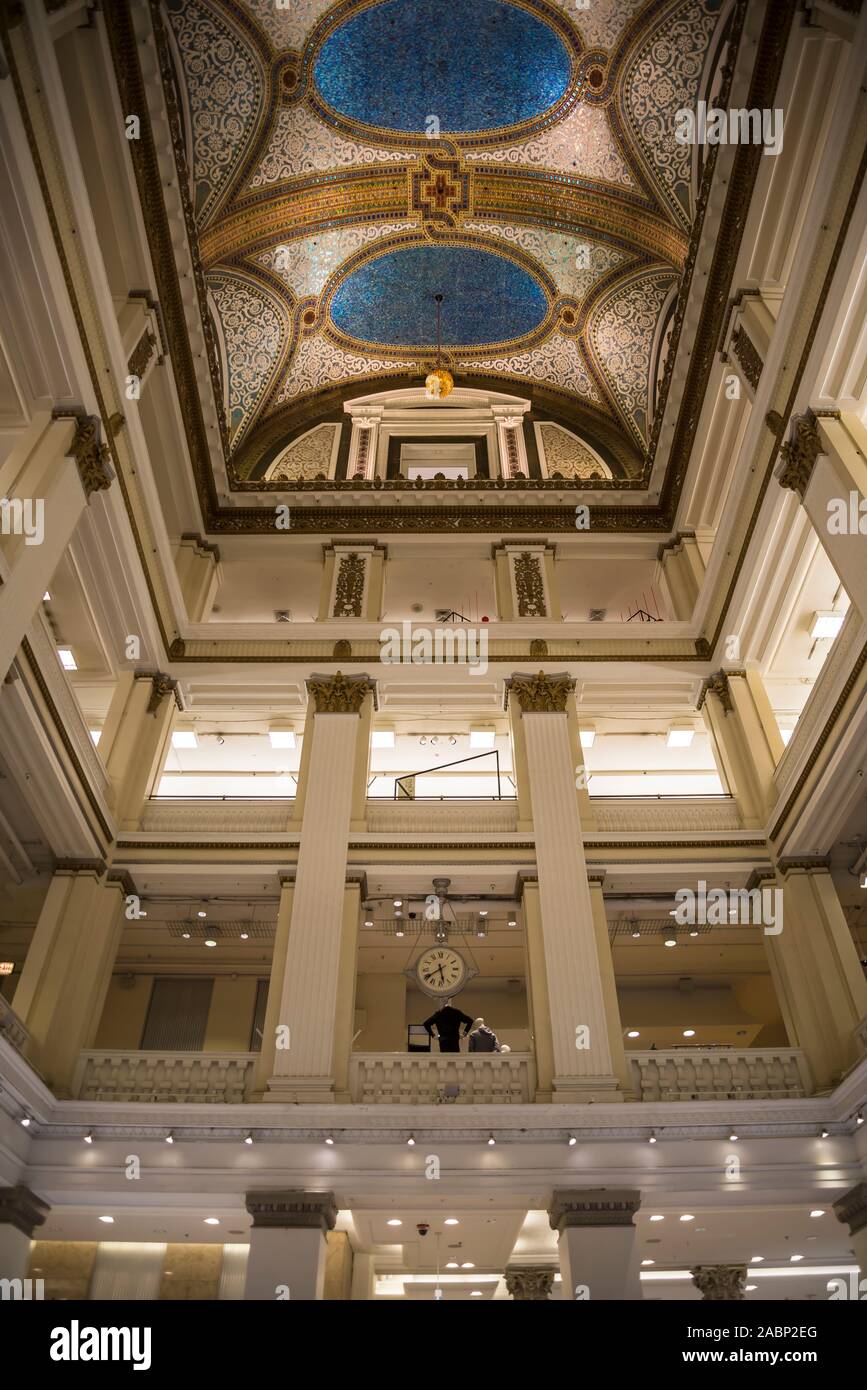 Tiffany Co Mosaic Capped Vaulted Ceiling In Marshall Field