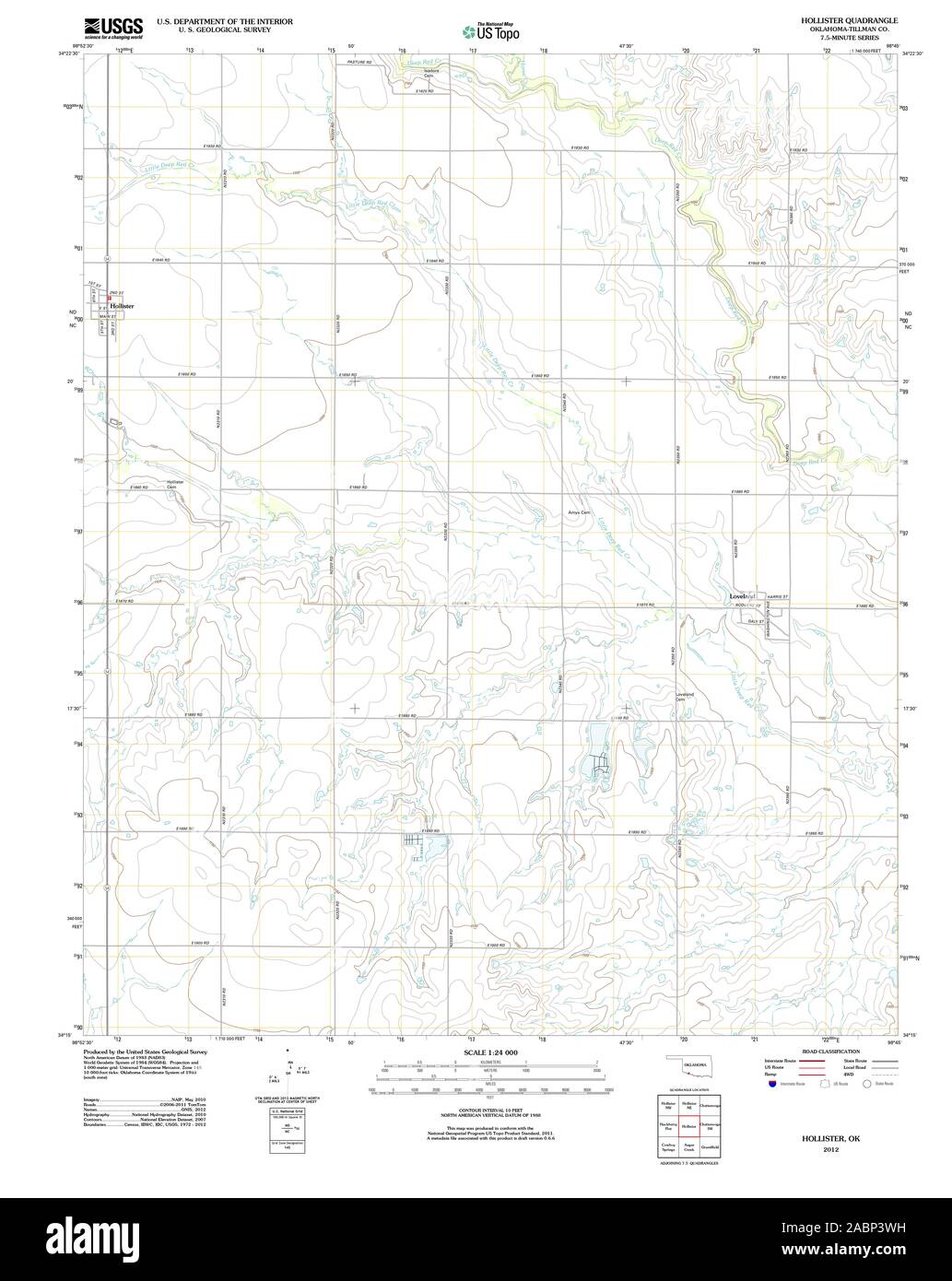 Map of hollister hires stock photography and images Alamy