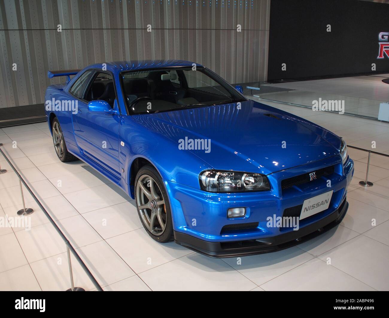 YOKOHAMA, JAPAN - July 2nd, 2019: 2000 Nissan Skyline GT-R V-spec II, one  of the cars exhibited at the Nissan Global Headquarters Gallery Stock Photo  - Alamy