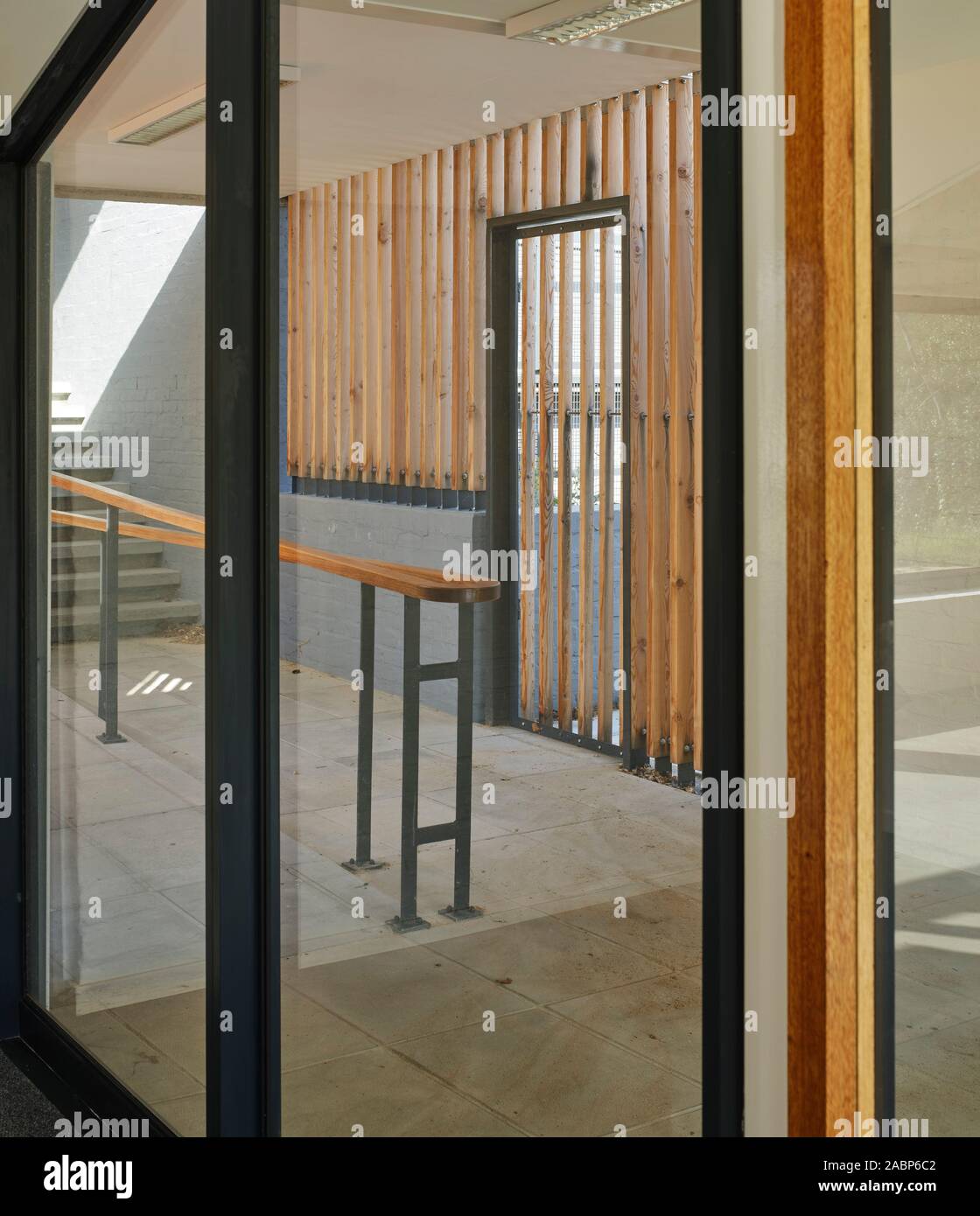 View into hallway. SAN Parks Tokai Offices Table Mountain National Park ...