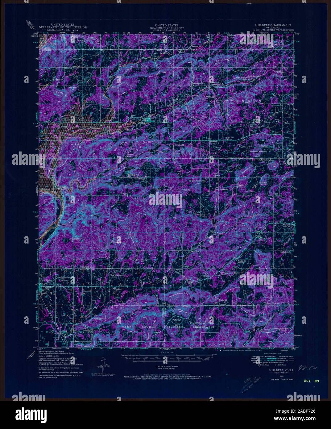 Hulbert map hires stock photography and images Alamy