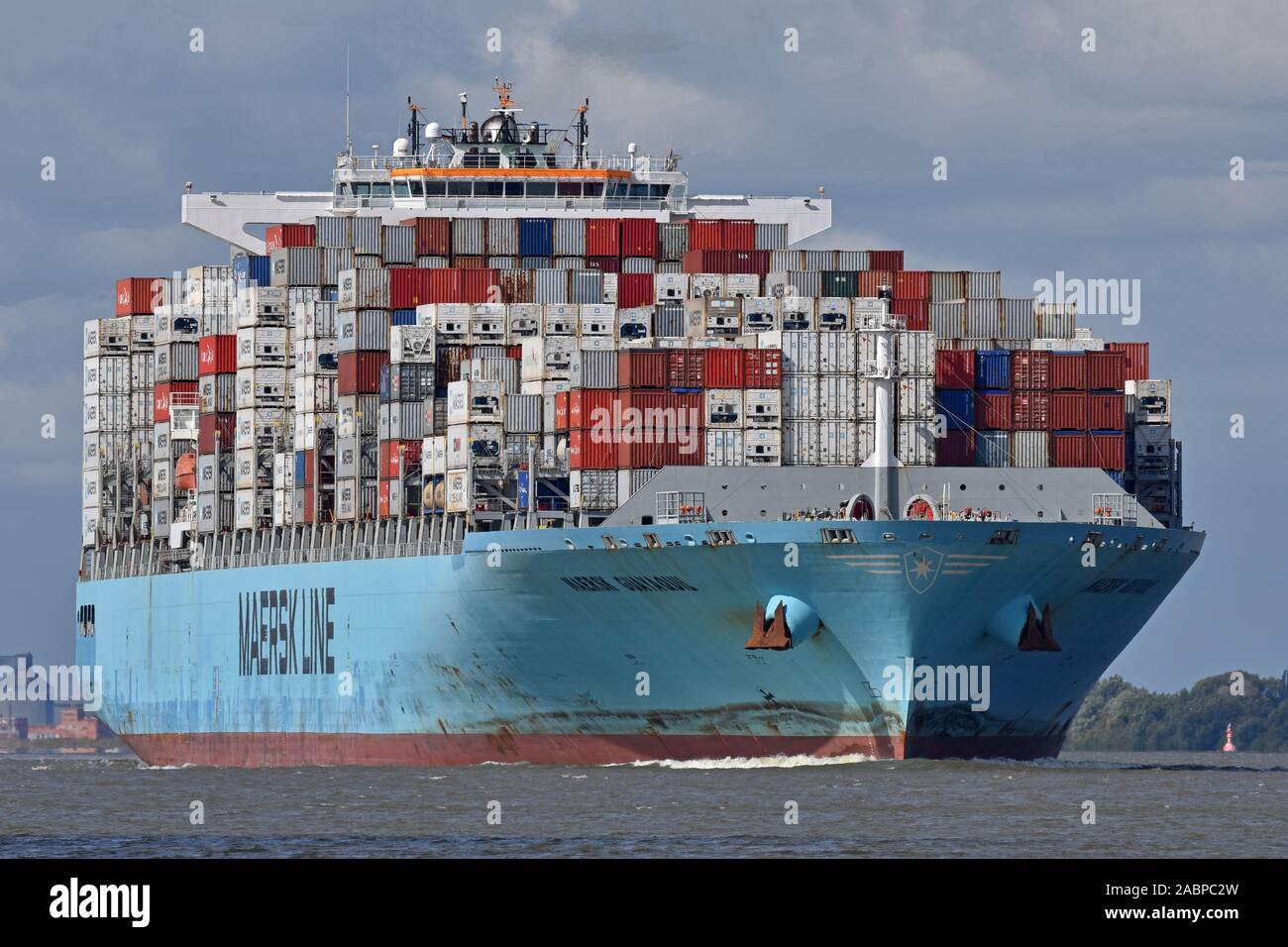 Maersk Guayaquil Stock Photo