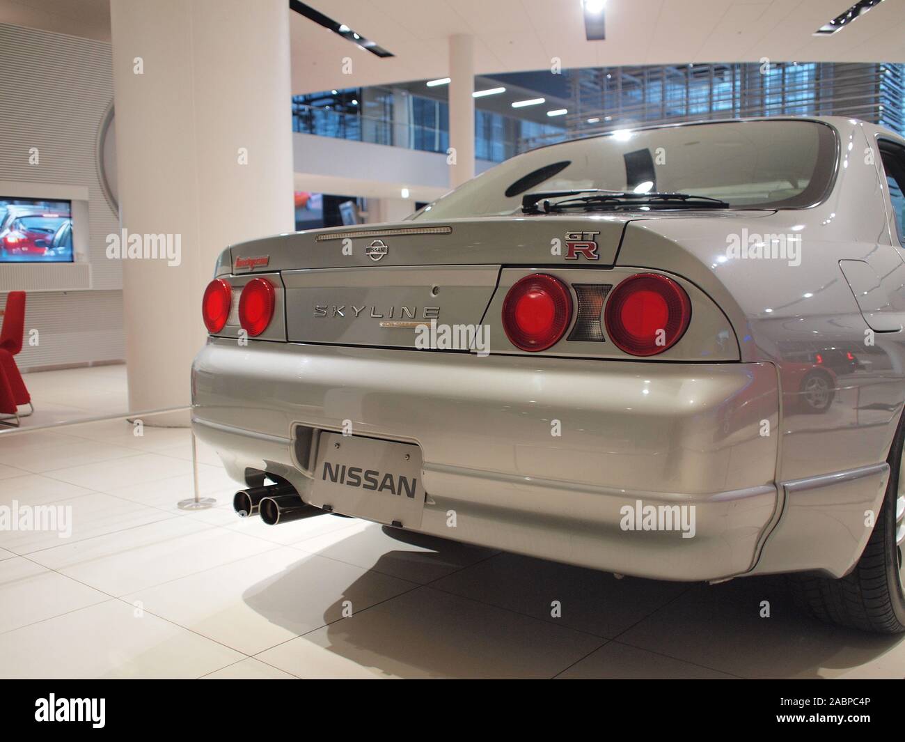 Yokohama Japan February th 19 The 1998 Nissan Skyline Gt R Autech Version 40th Anniversary At The Nissan Global Headquarters Gallery Stock Photo Alamy Yokohama Japan February th 19 The 1998 Nissan Skyline Gt R Autech Version 40th Anniversary At The Nissan Global Headquarters Gallery Stock Photo Alamy