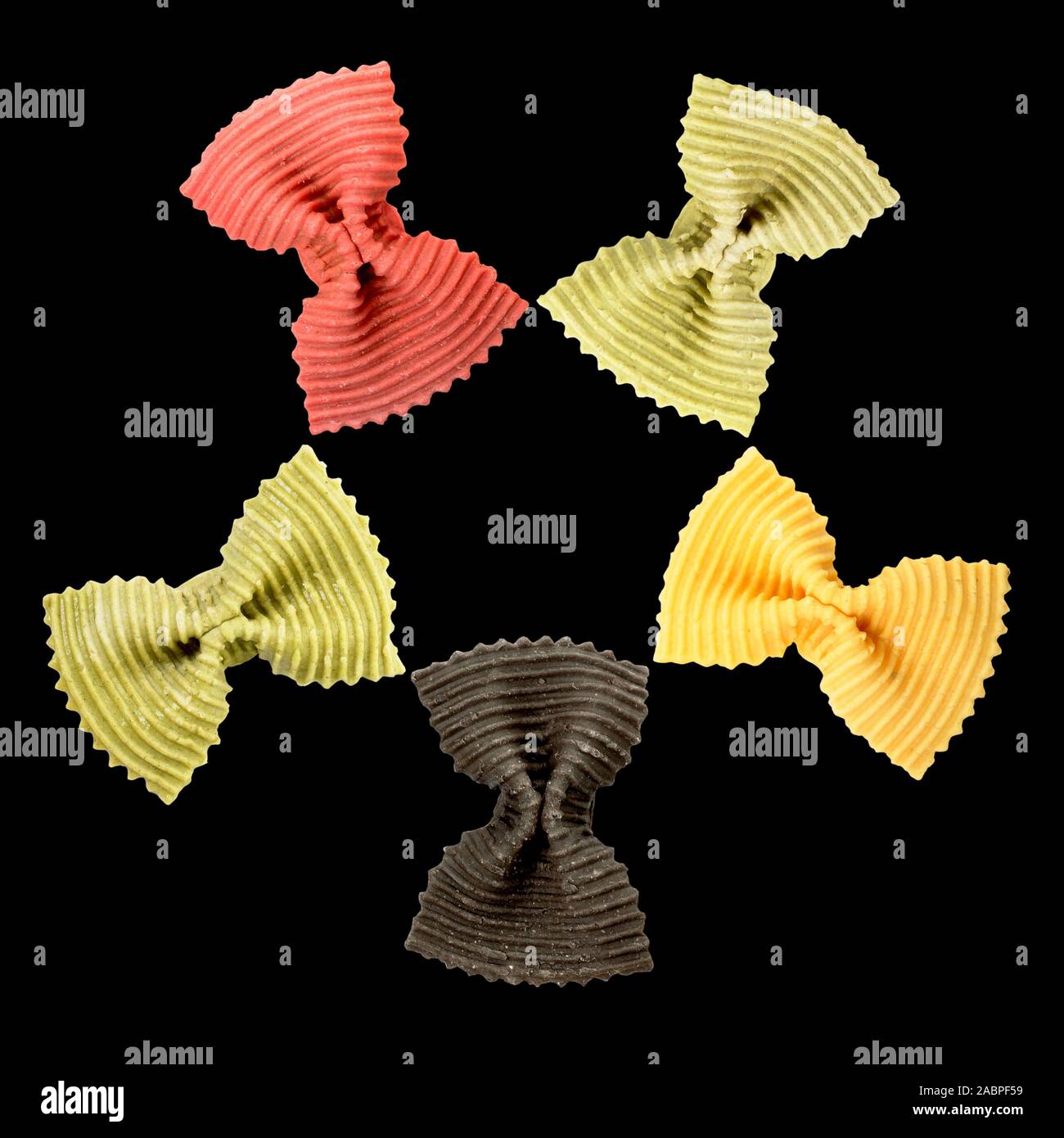 Pasta - Farfalle Stock Photo - Alamy