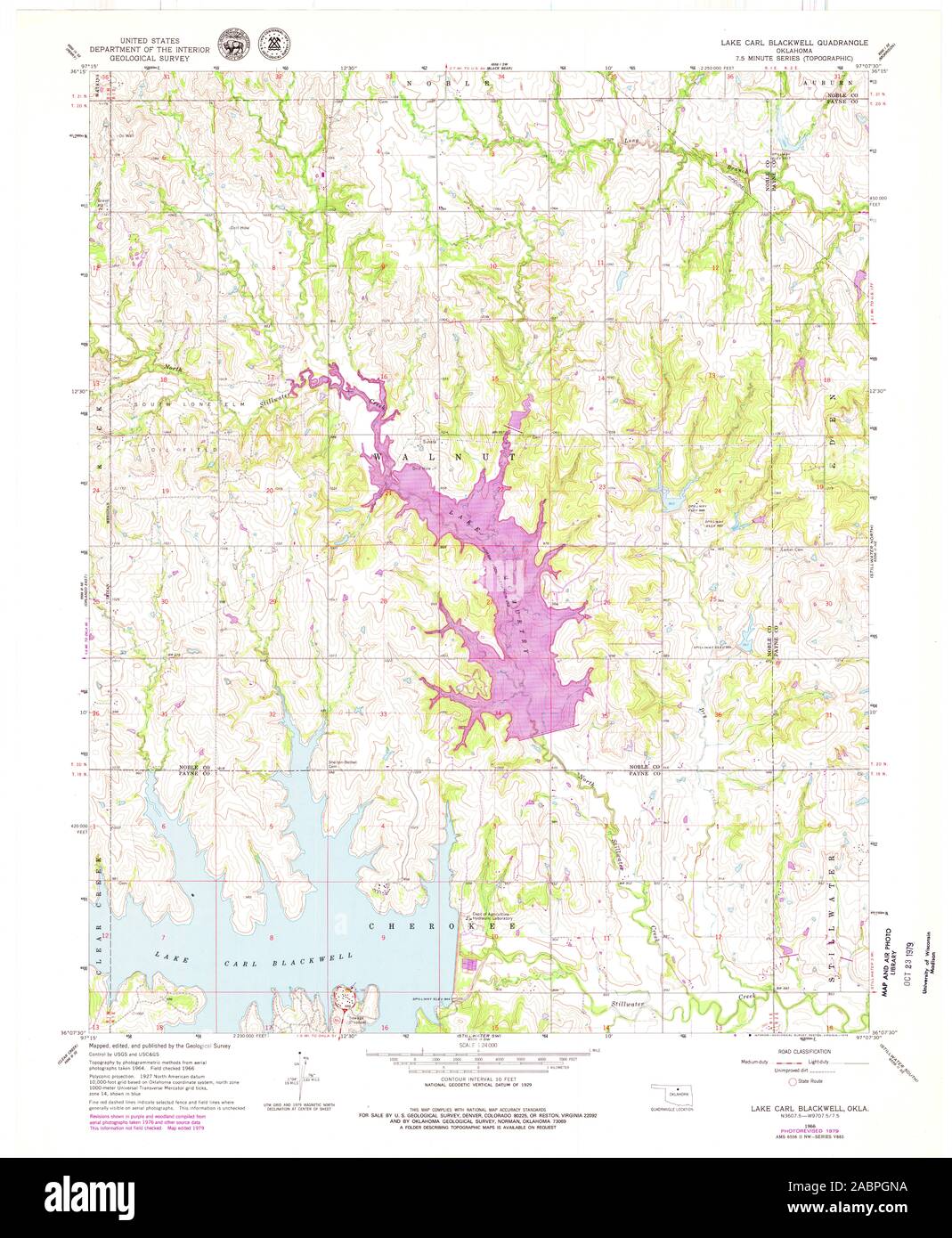 Blackwell oklahoma map Cut Out Stock Images & Pictures Alamy