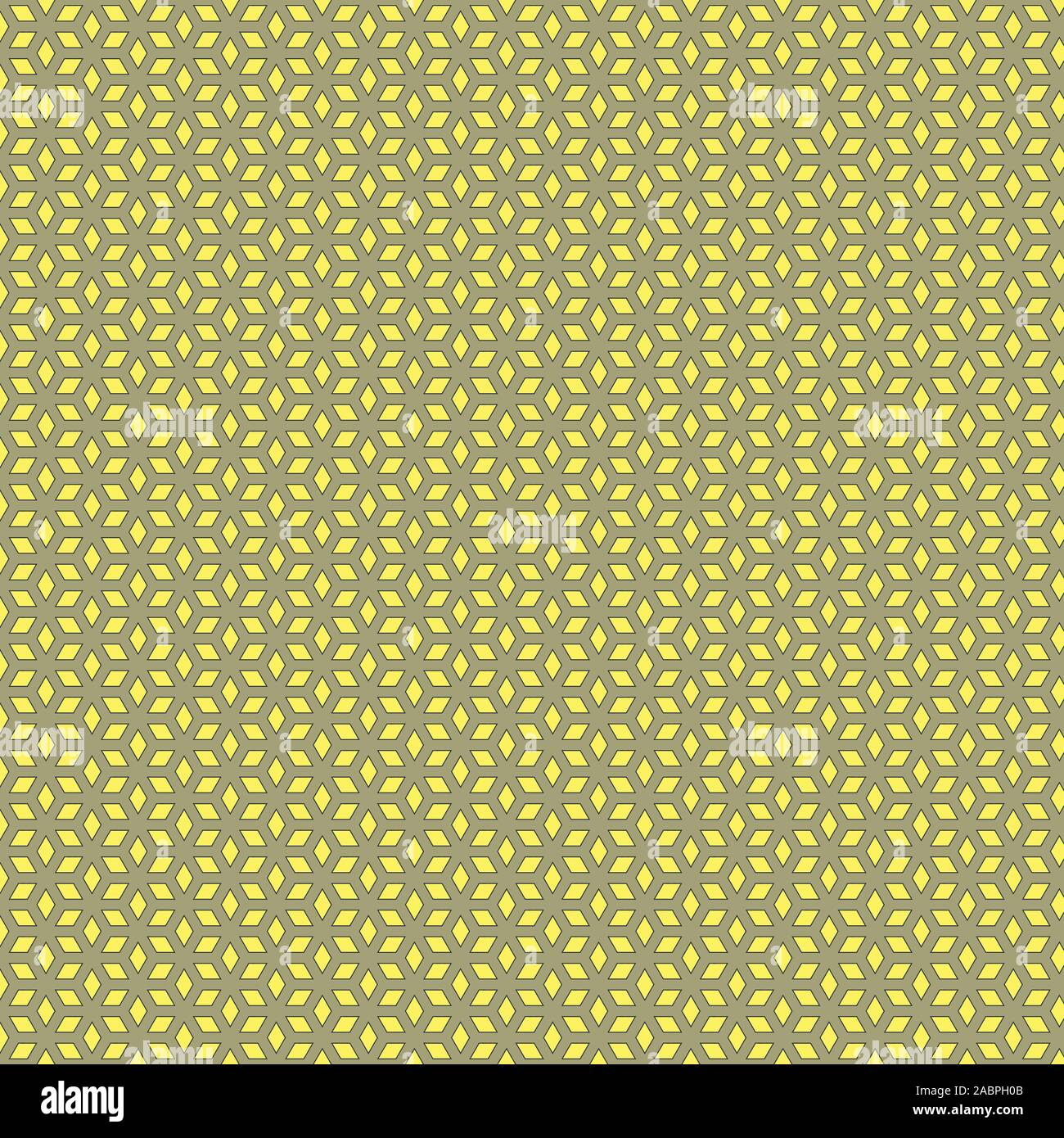 Illustration with repetitive geometric shapes covering the background ...