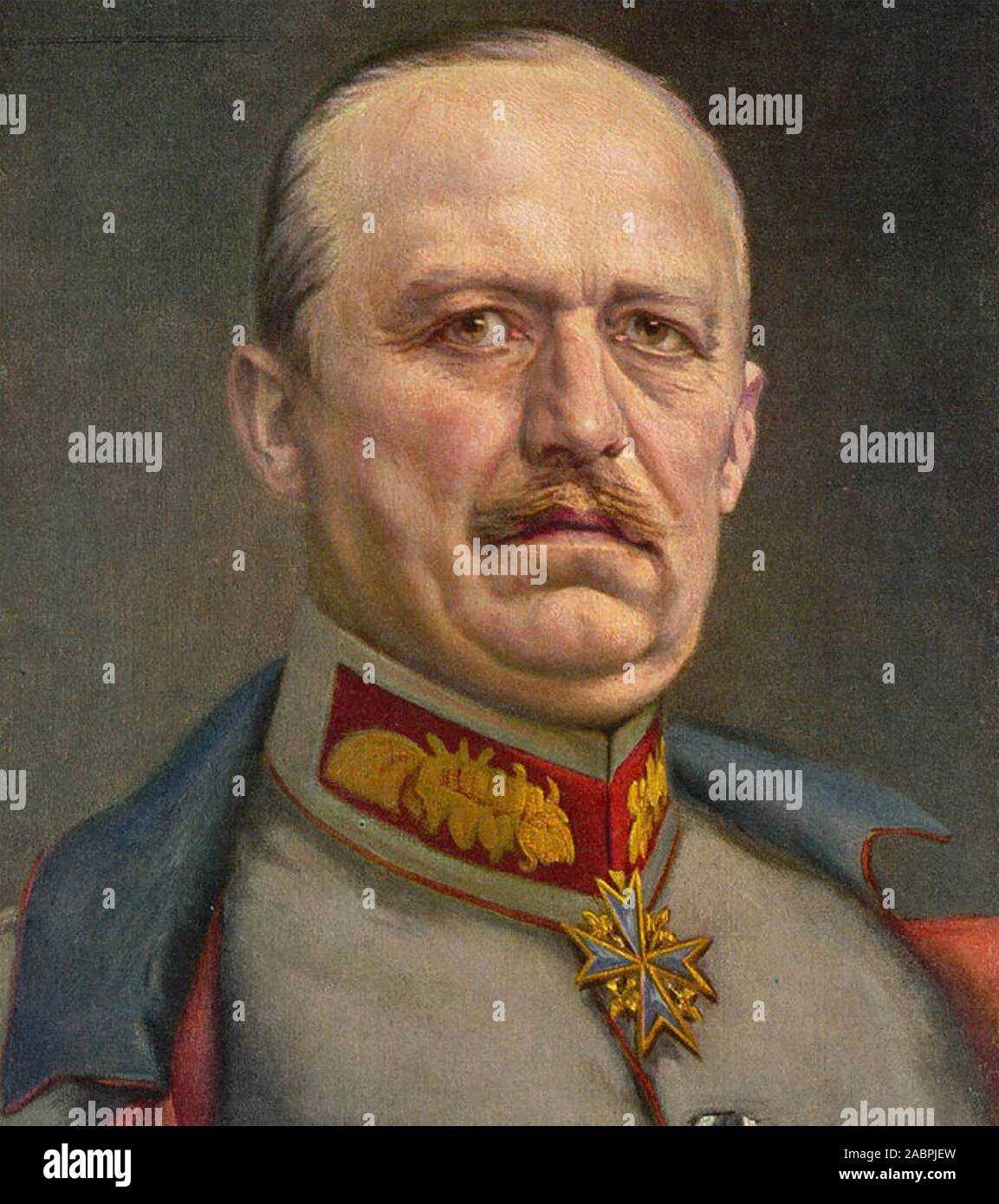 ERICH LUDENDORFF (1865-1937) German general in 1915 Stock Photo
