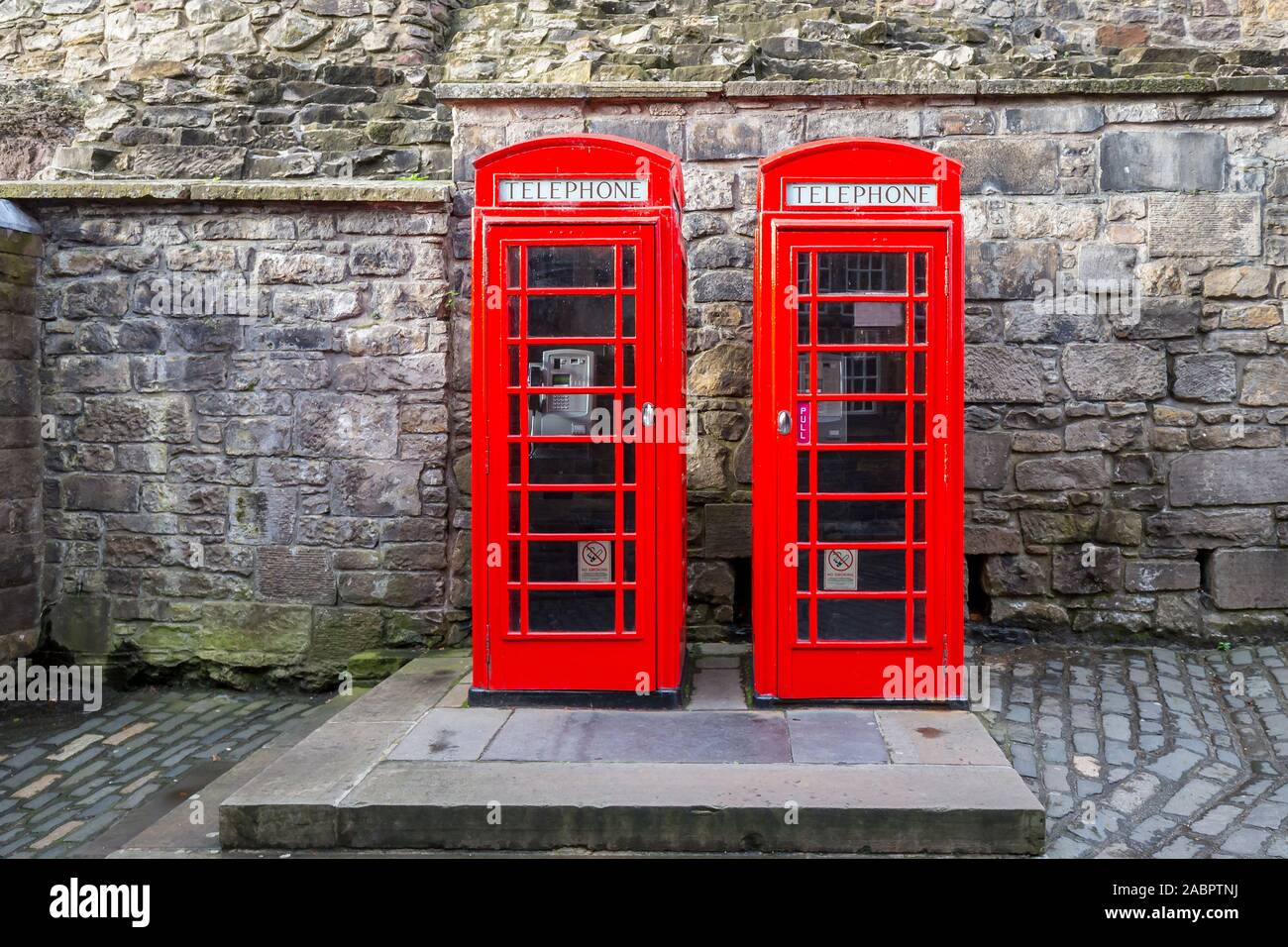 Phone booth scottish highlands hi-res stock photography and images - Alamy