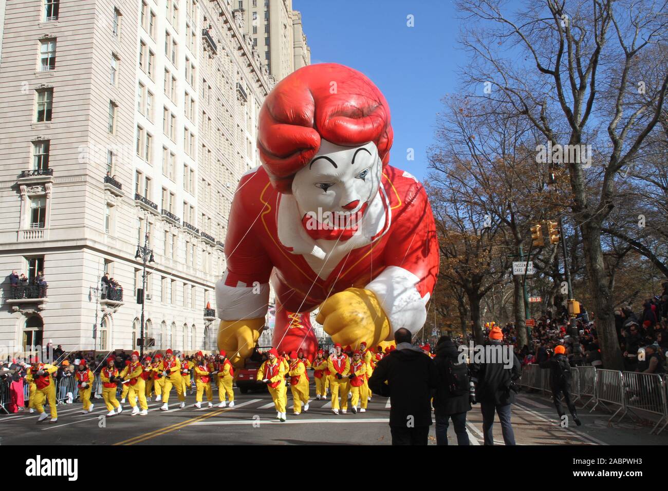 November 28, 2019, New York, New York, USA: 93rd annual Macy's Thanksgiving Day Parade  N.Y.C. 2019. (Credit Image: © Bruce Cotler/Globe Photos via ZUMA Wire) Stock Photo