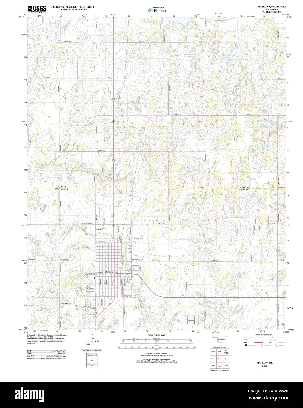 Map of marlow hires stock photography and images Alamy