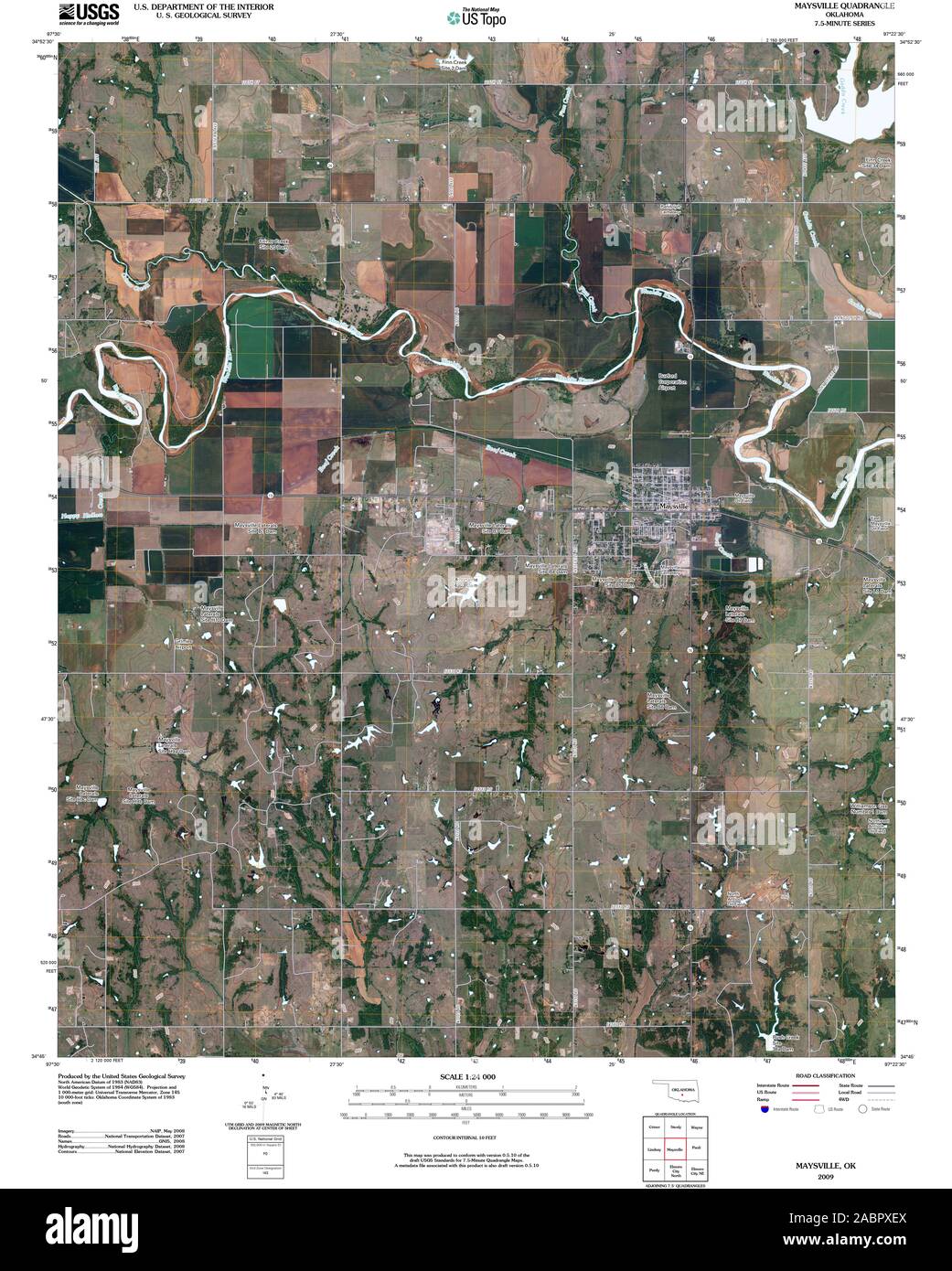 Map of maysville hires stock photography and images Alamy